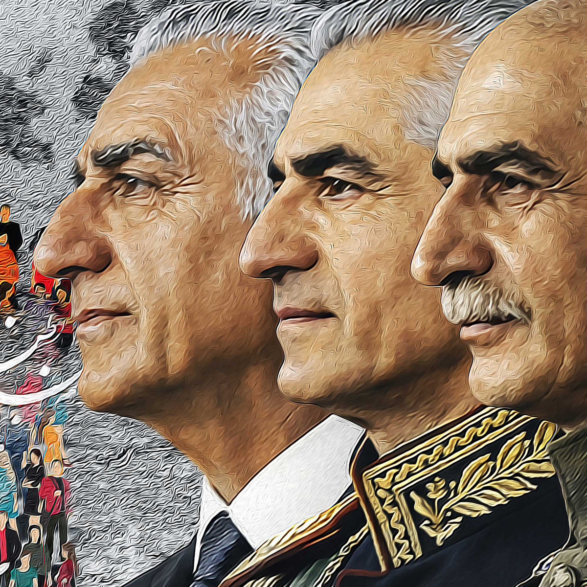 Nam-e Javid-e Vatan — Pahlavi Iran Heritage Canvas