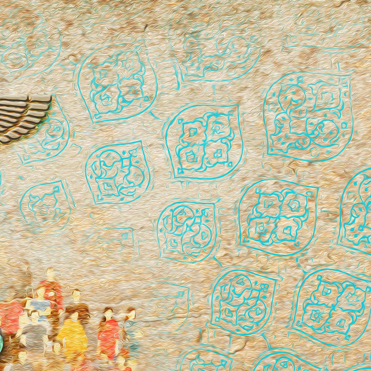 IRAN | Persian Wall Art | Iranian Wall Art - ORIAVI