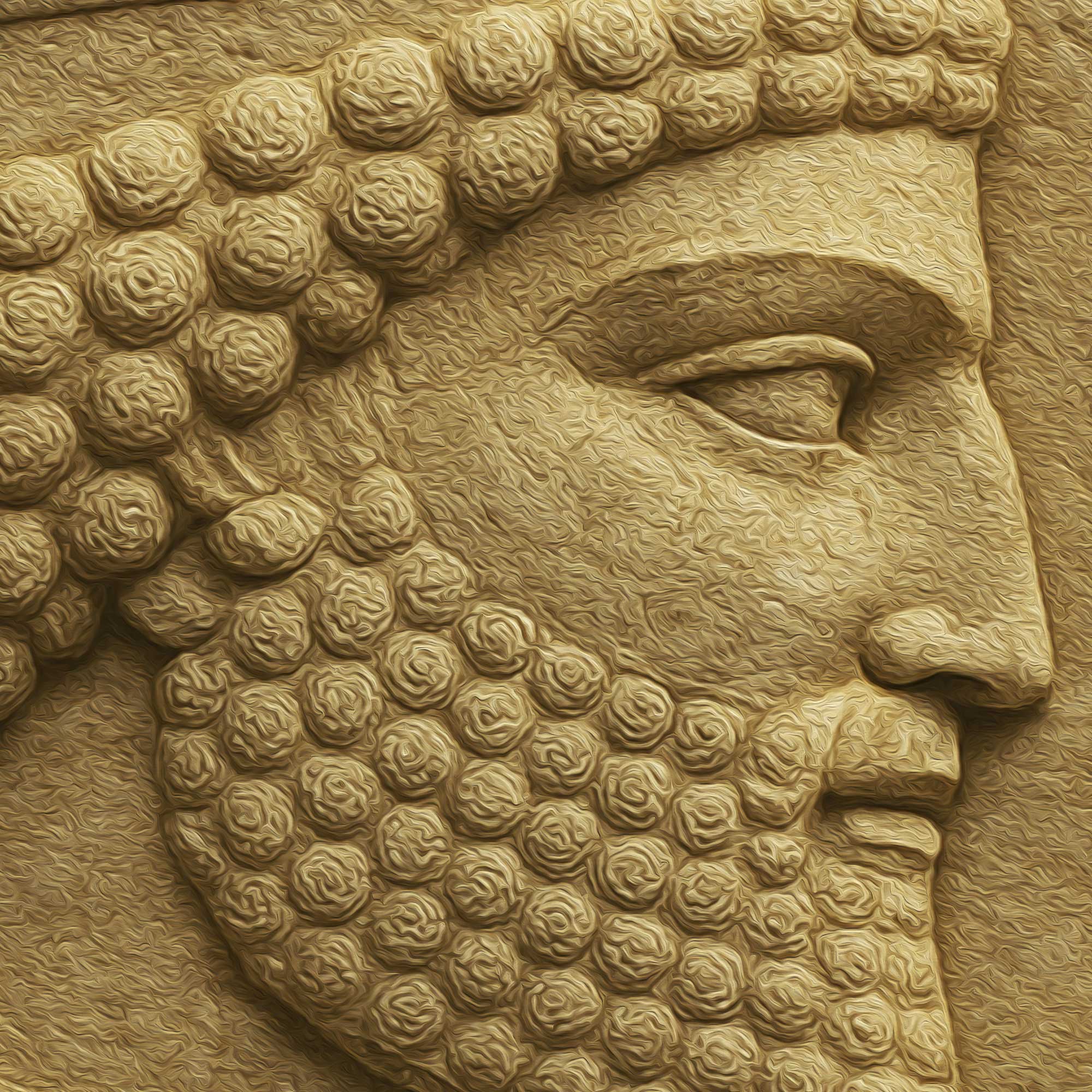 Be Joz Eshgh Nakarim Persian wall art, alternate artwork view 3