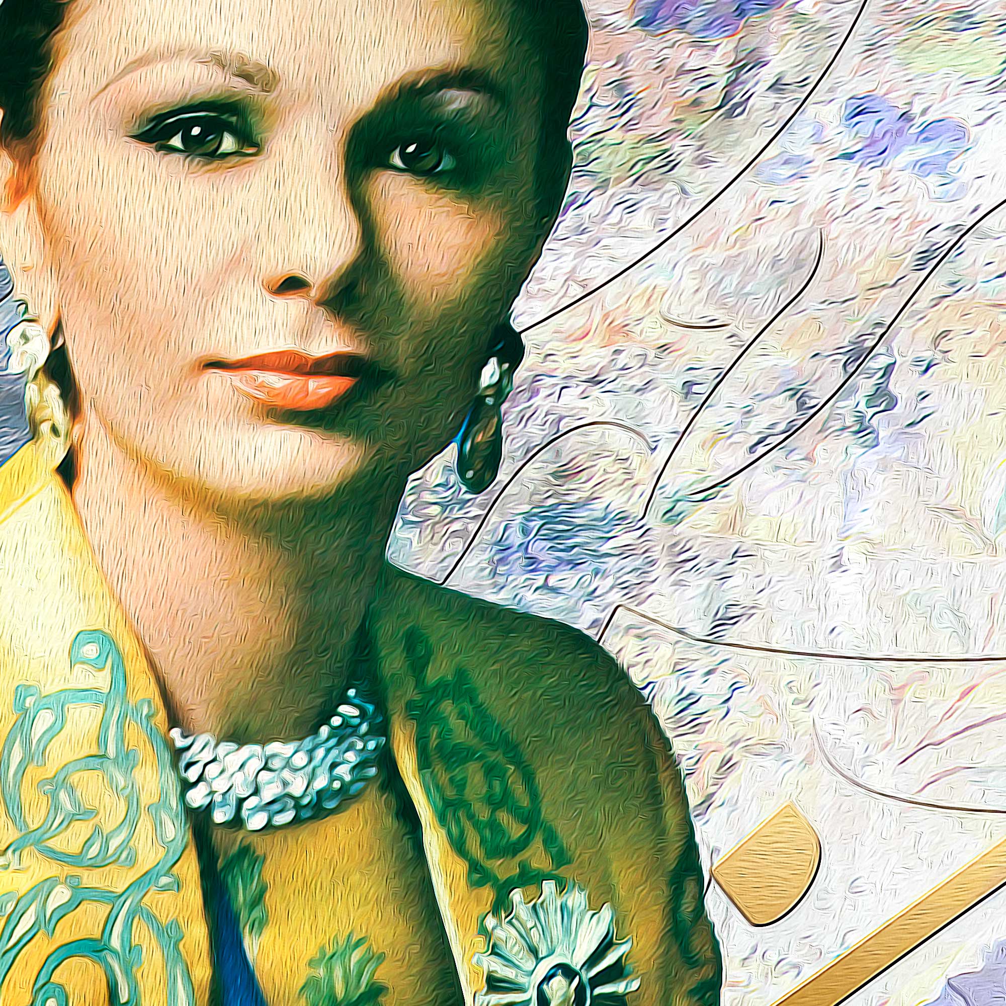 Pahlavi Royal Family (3 Piece) | Persian Modern Calligraphy Wall Art