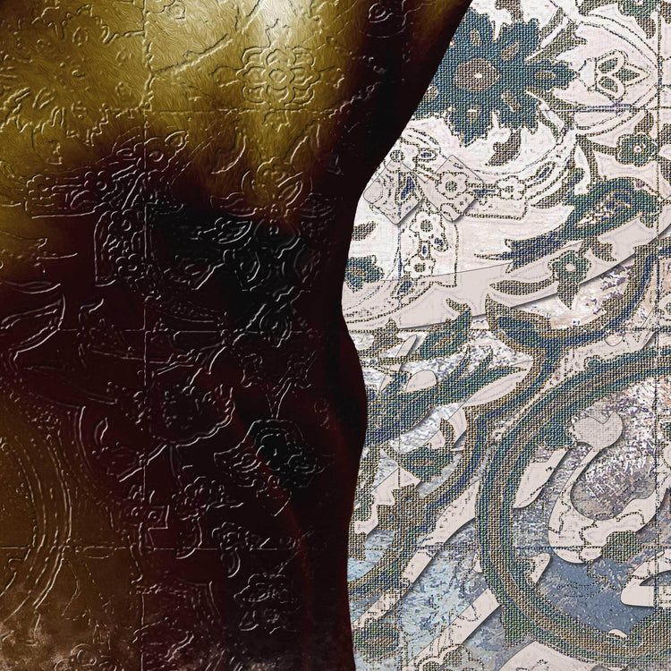 Life is the only stage for our artistry | Modern Persian Wall Art - ORIAVI