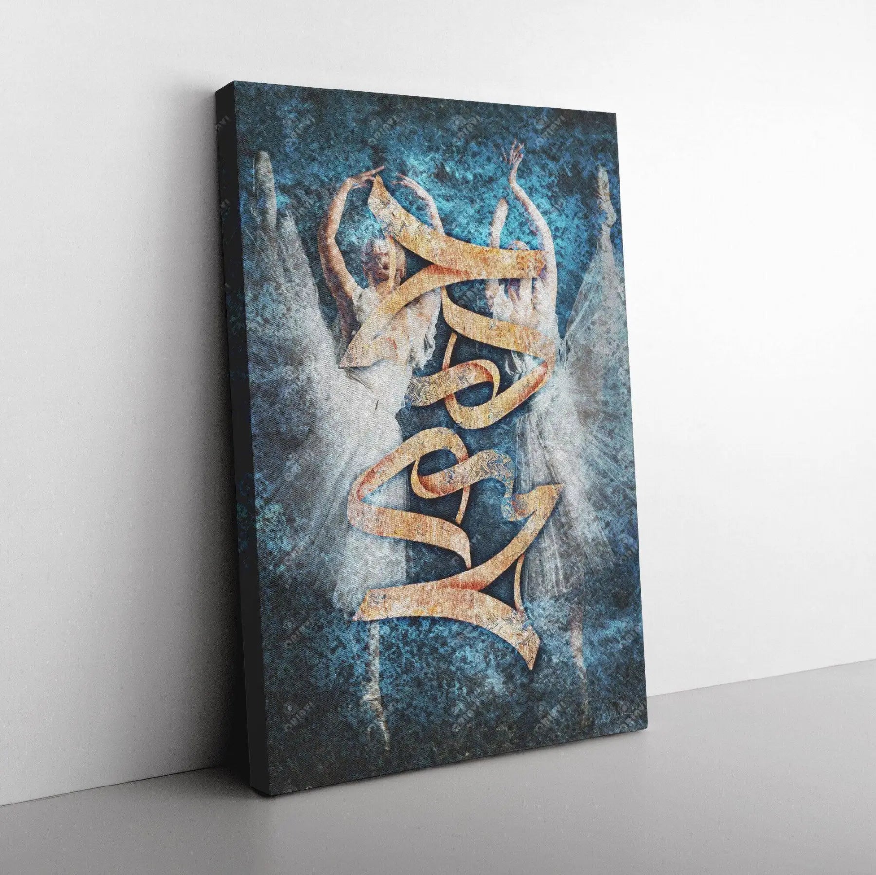 Hich Persian wall art, alternate artwork view 4