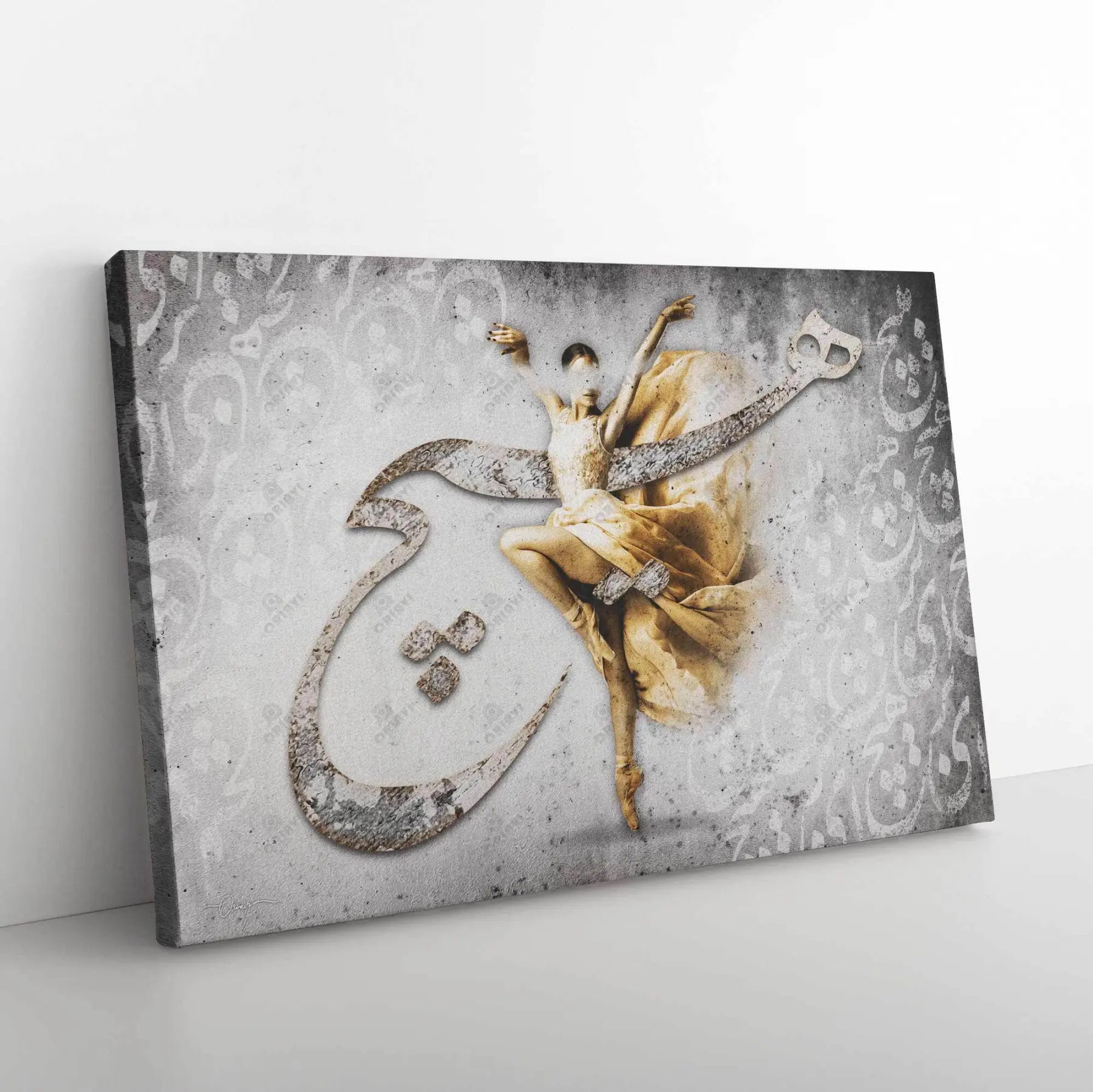 Hich Persian wall art, alternate artwork view 5