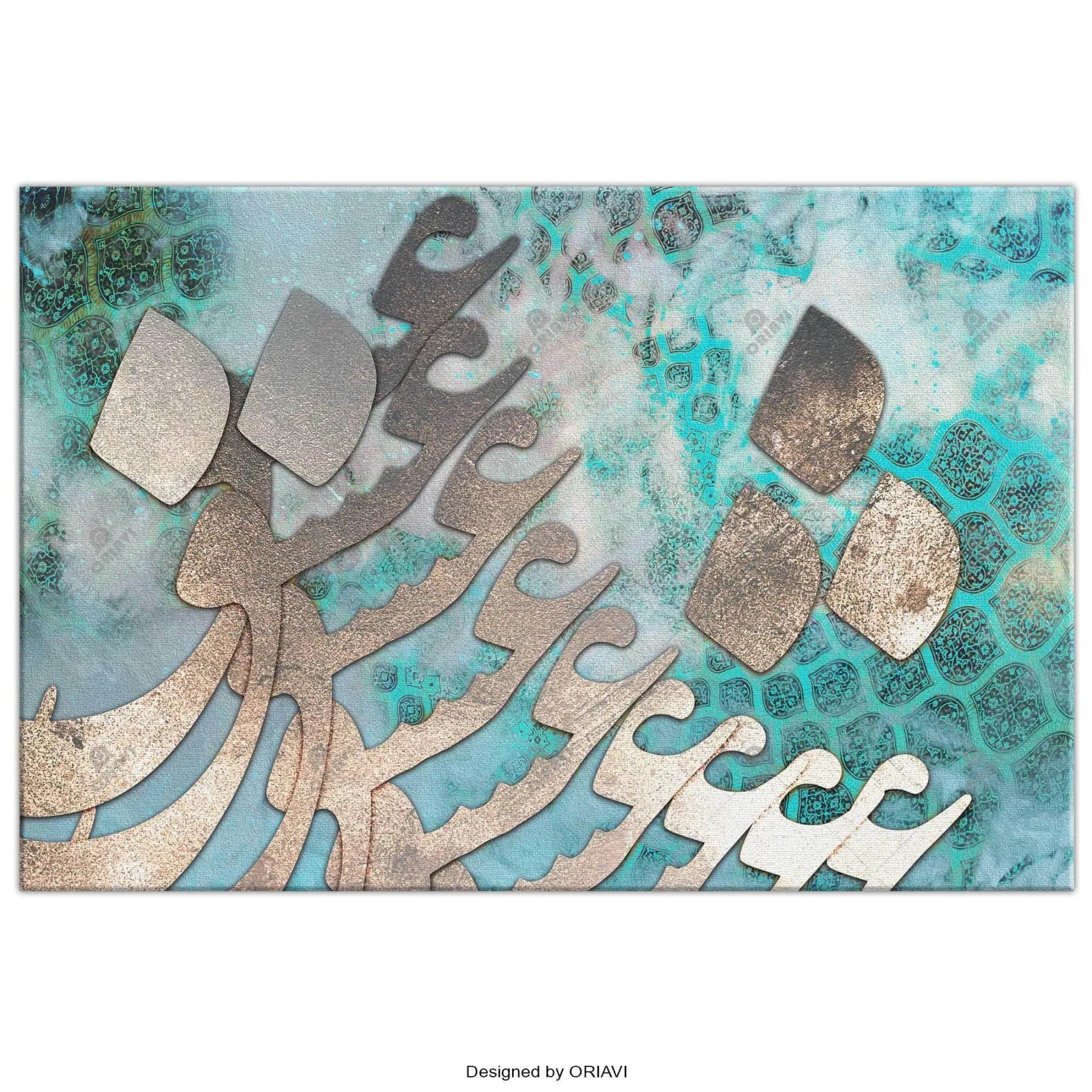 Persian Love Persian wall art, alternate artwork view 4