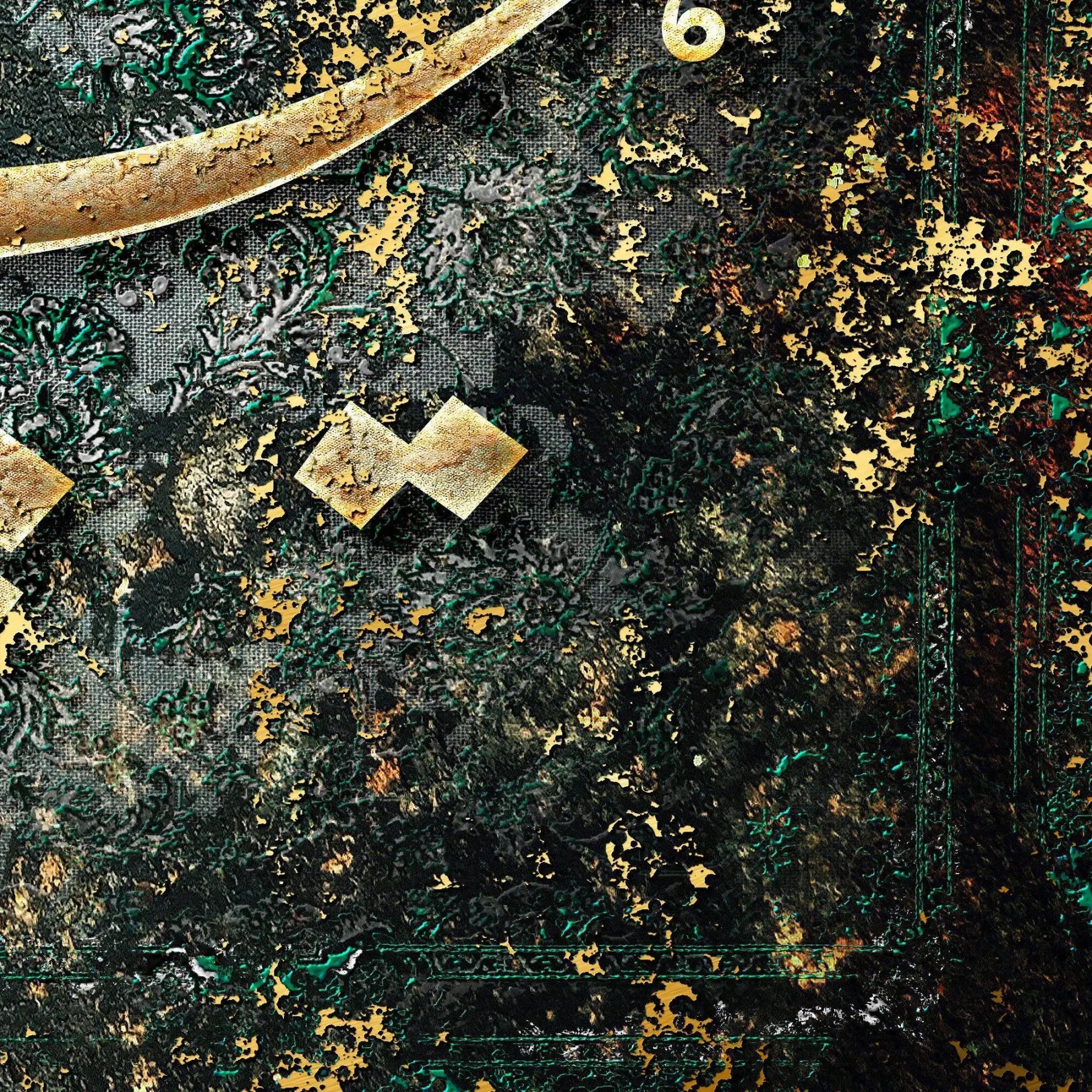 Separation from the Beloved Persian wall art, alternate artwork view 4