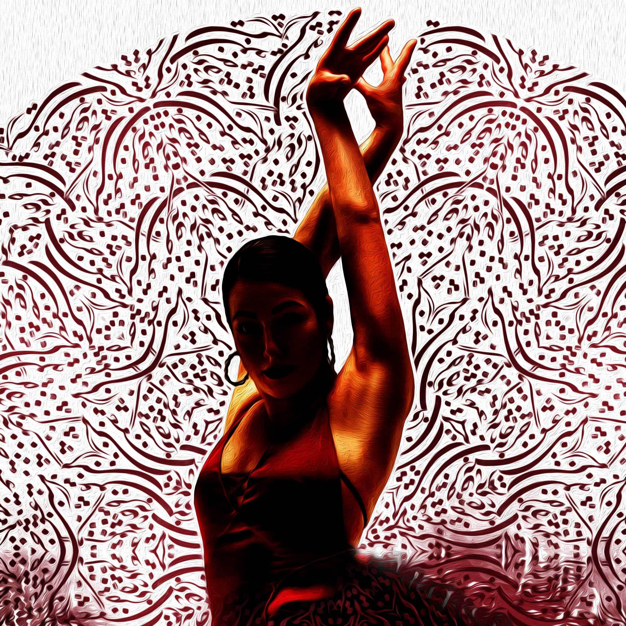 Drunk on Love Persian wall art, alternate artwork view 2