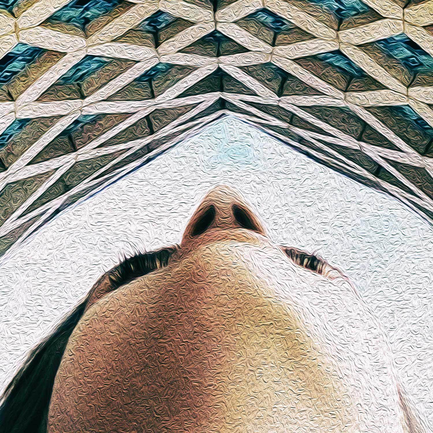 Our Azadi Tower Persian wall art, alternate artwork view 2