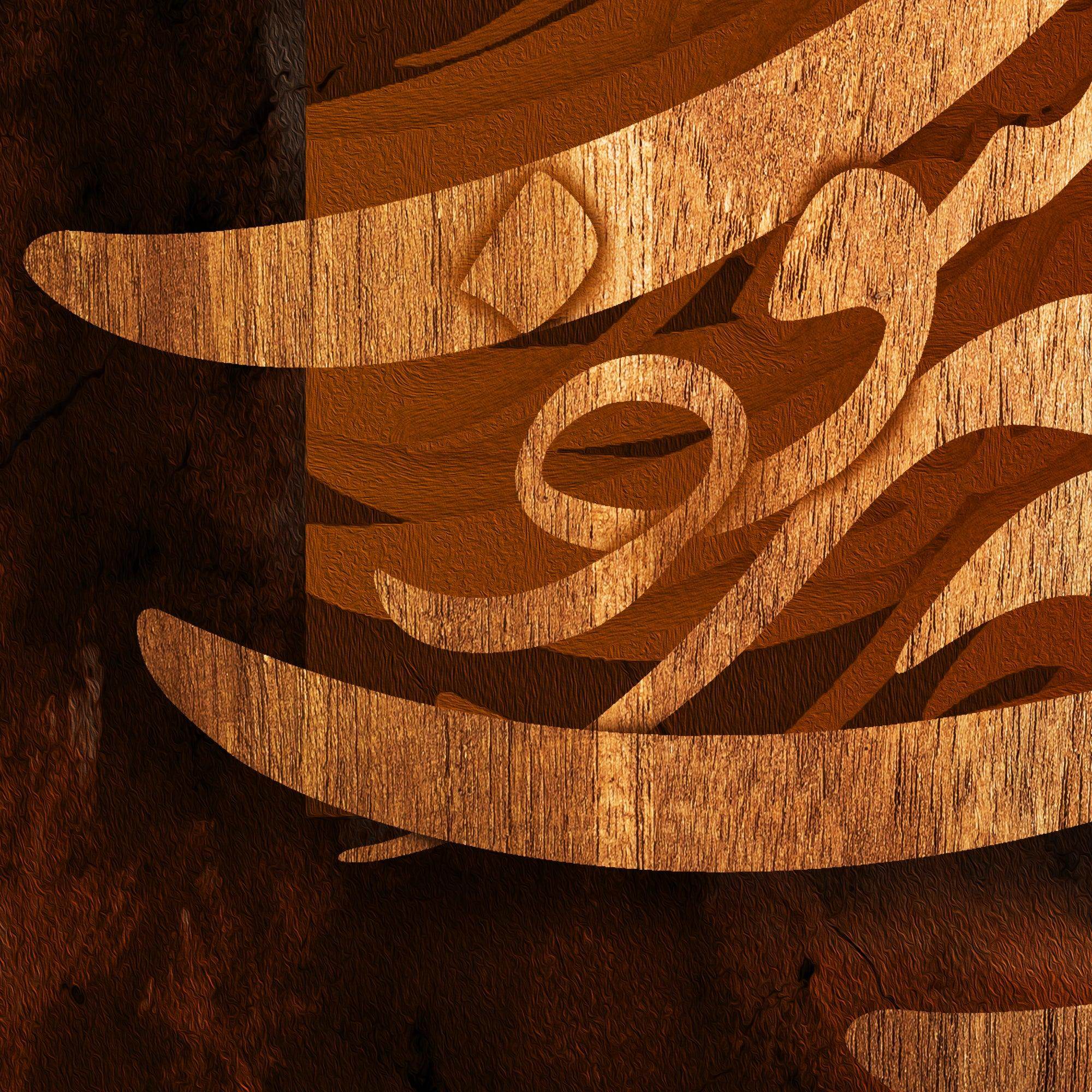 Bi To Be Sar Nemishavad | Persian Wall Art | Persian Home Wall Decor - ORIAVI