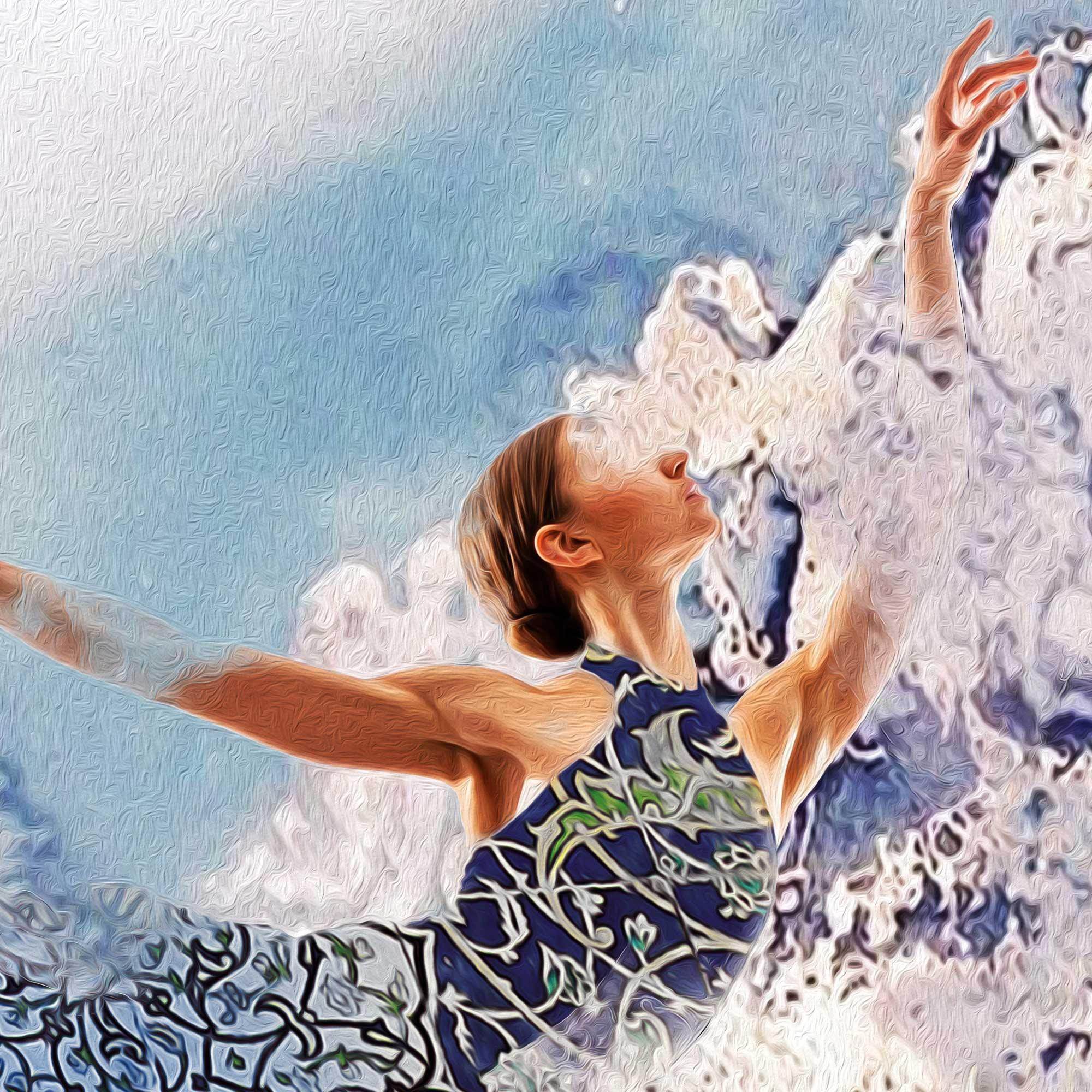 Dance Is My Desire Persian wall art, alternate artwork view 3