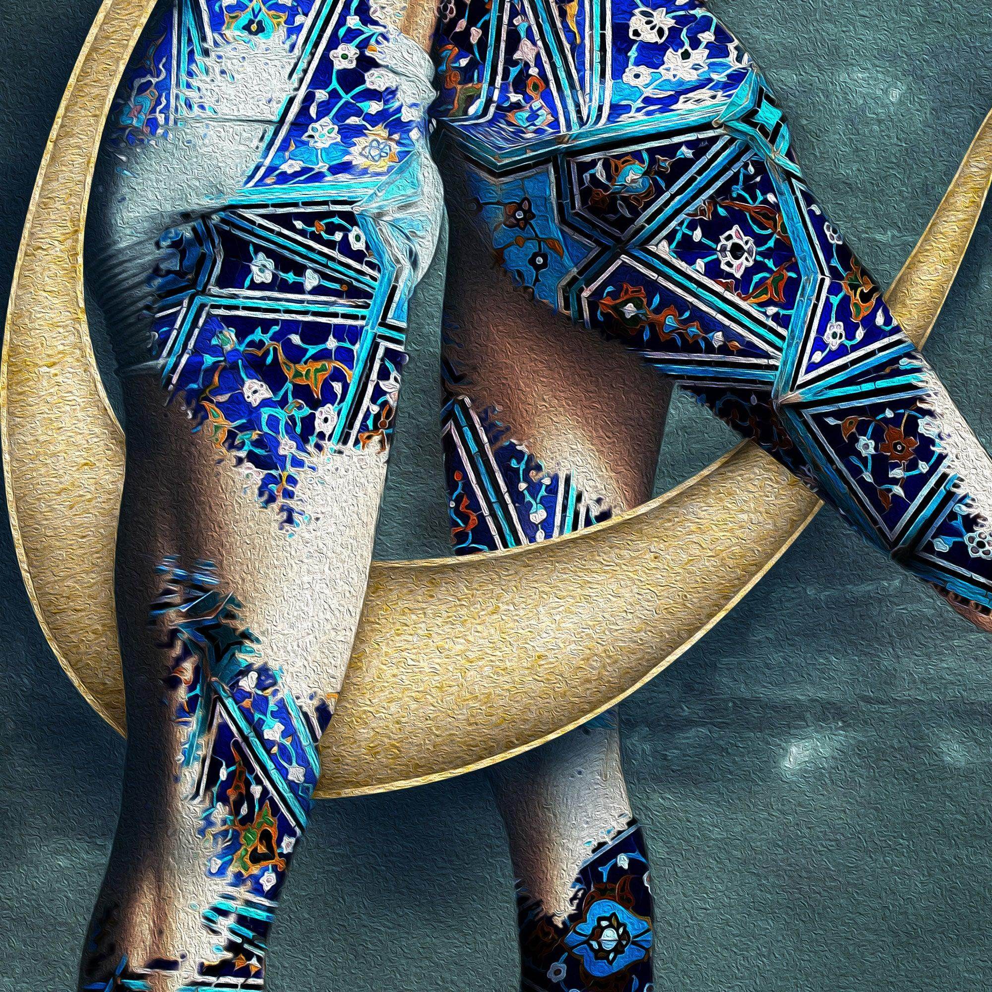 HICH | هیچ | Persian Calligraphy Wall Art Print | Persian Wall Decor - ORIAVI