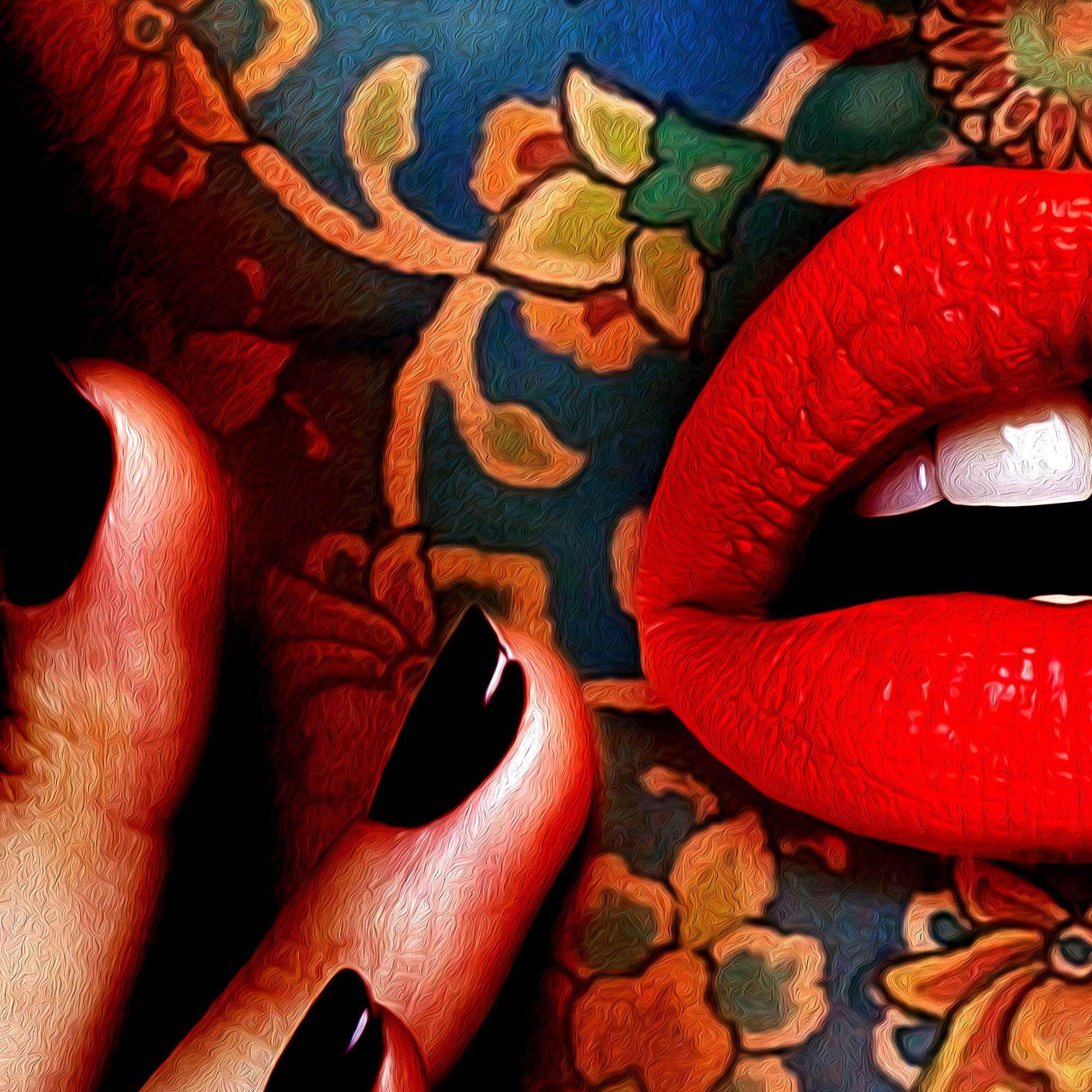 Jamaal e Jaanaan | Elegant & Modern Persian Calligraphy Canvas Wall Art - ORIAVI