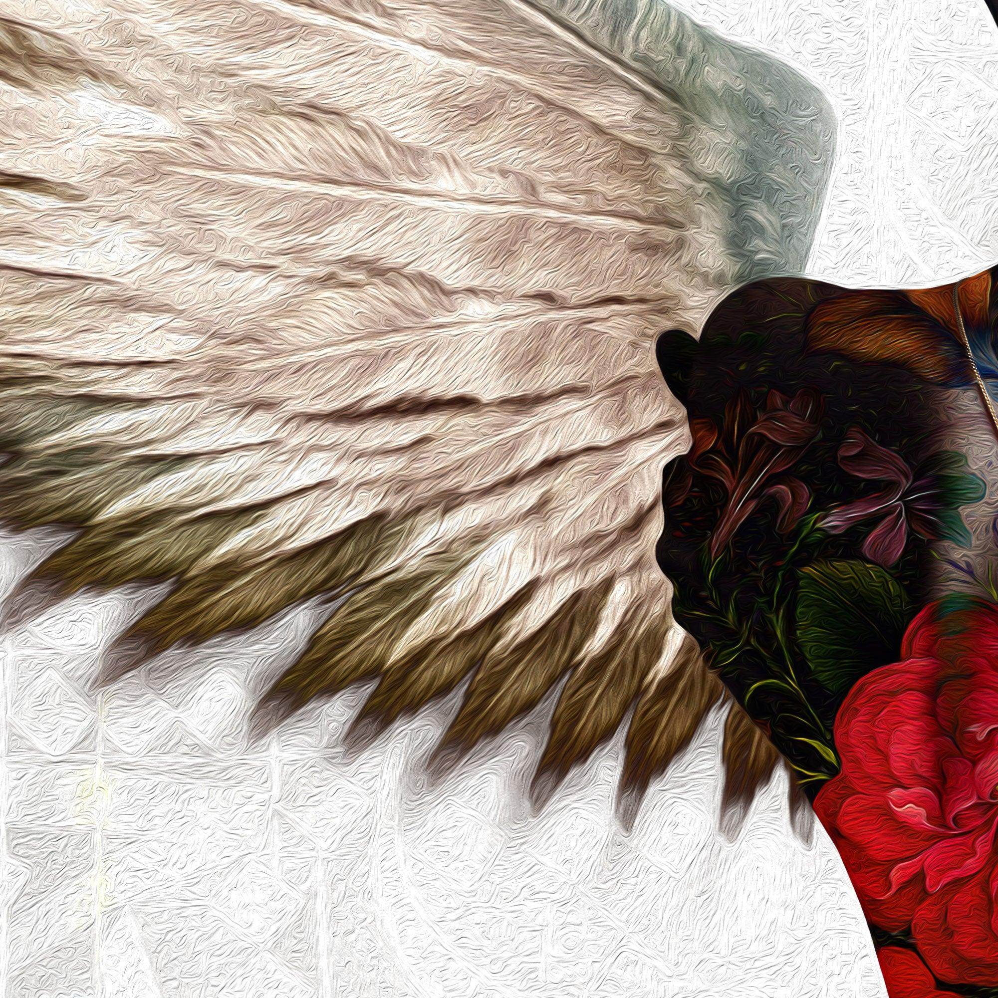Flying Enthusiasm Persian wall art, alternate artwork view 3