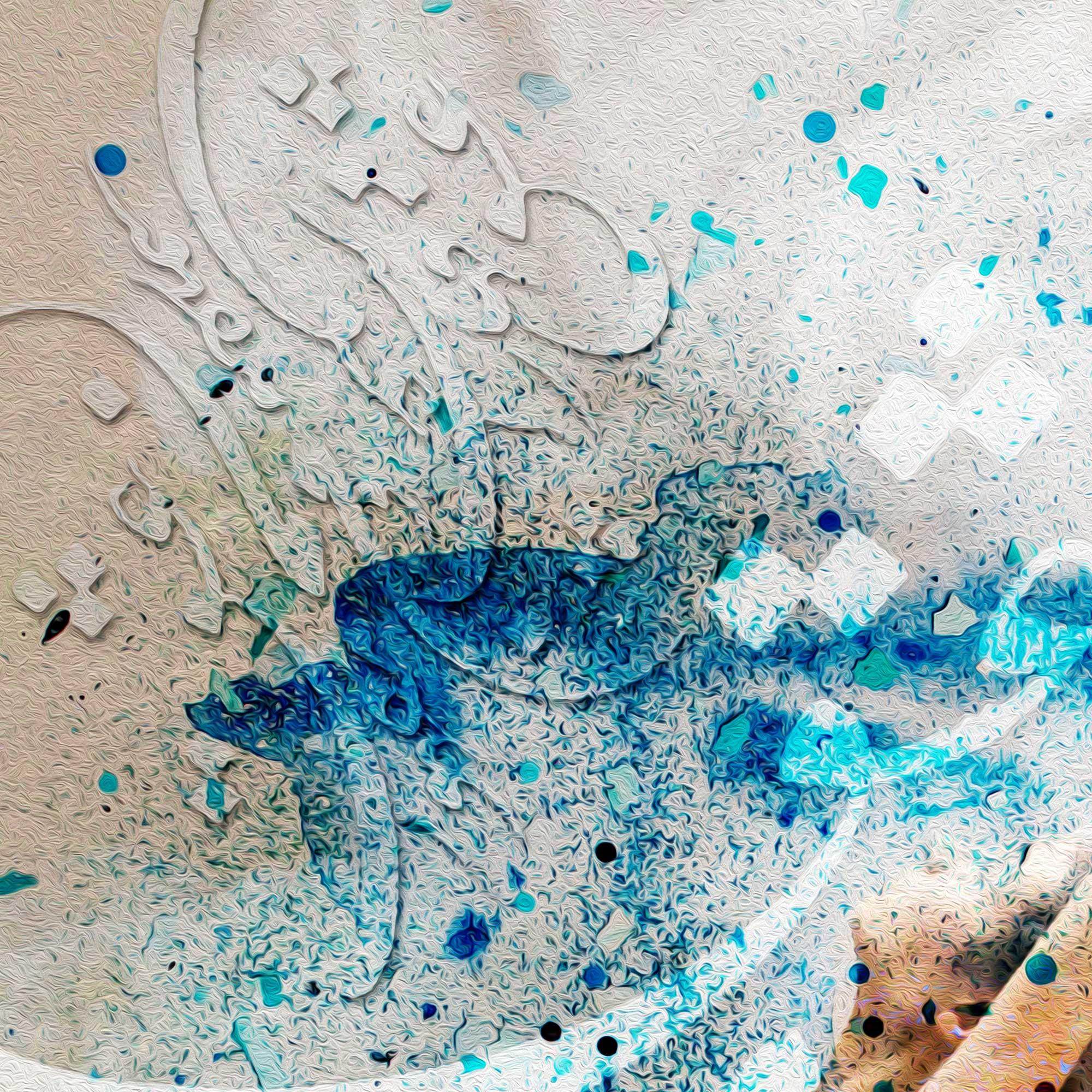 Love Is Mighty Persian wall art, alternate artwork view 4