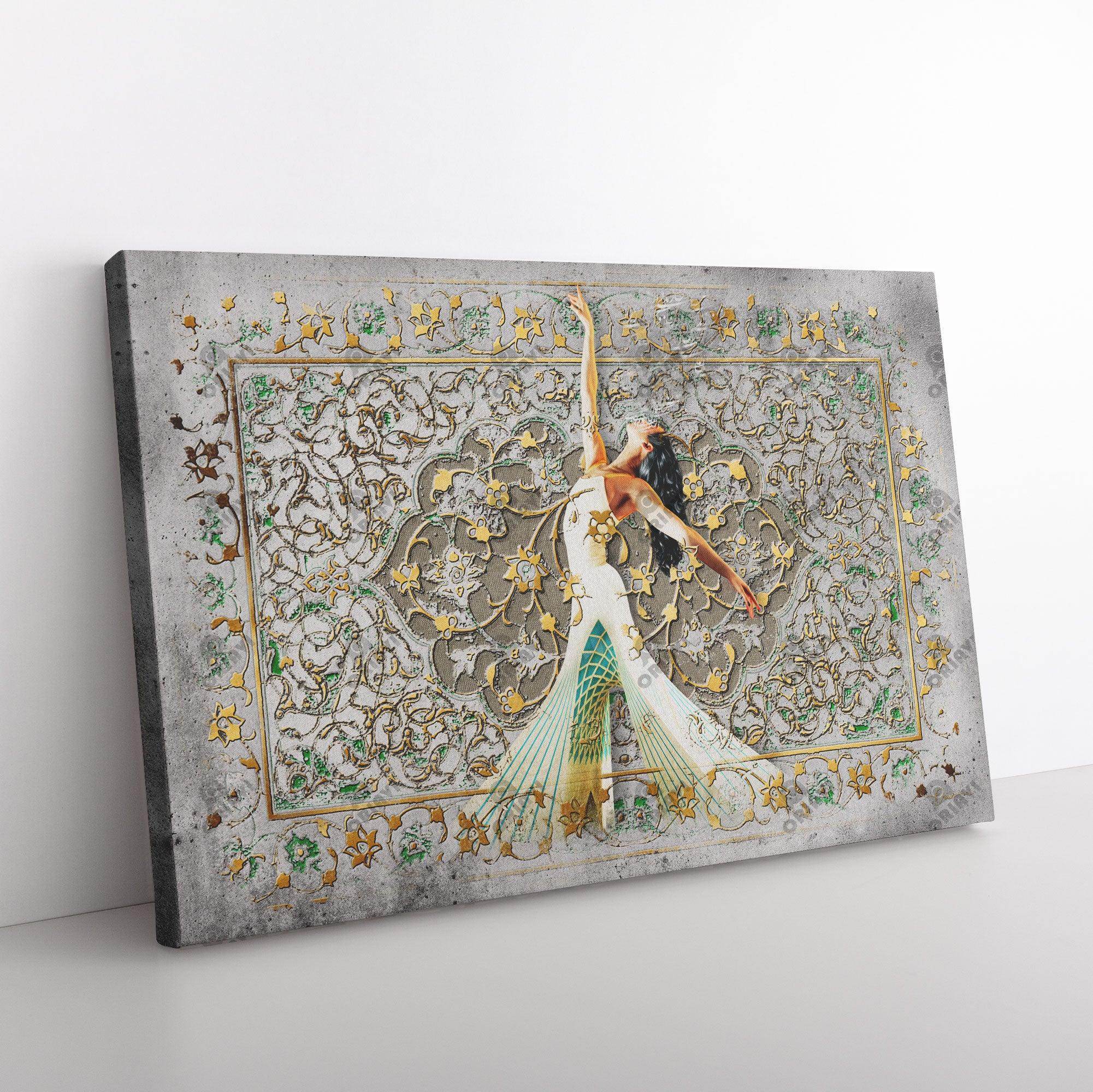 Woman, Life, Freedom Persian wall art, alternate artwork view 6