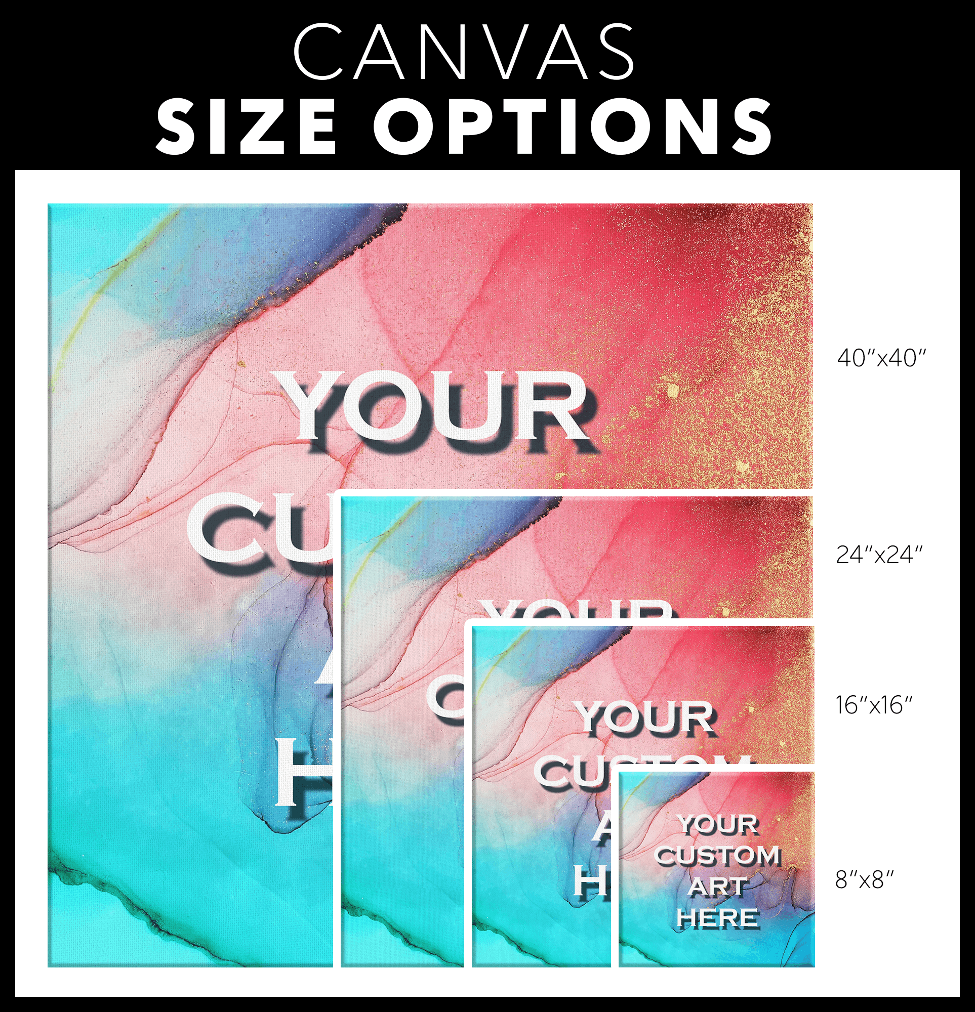 Custom Art - Square Gallery Canvas - ORIAVI