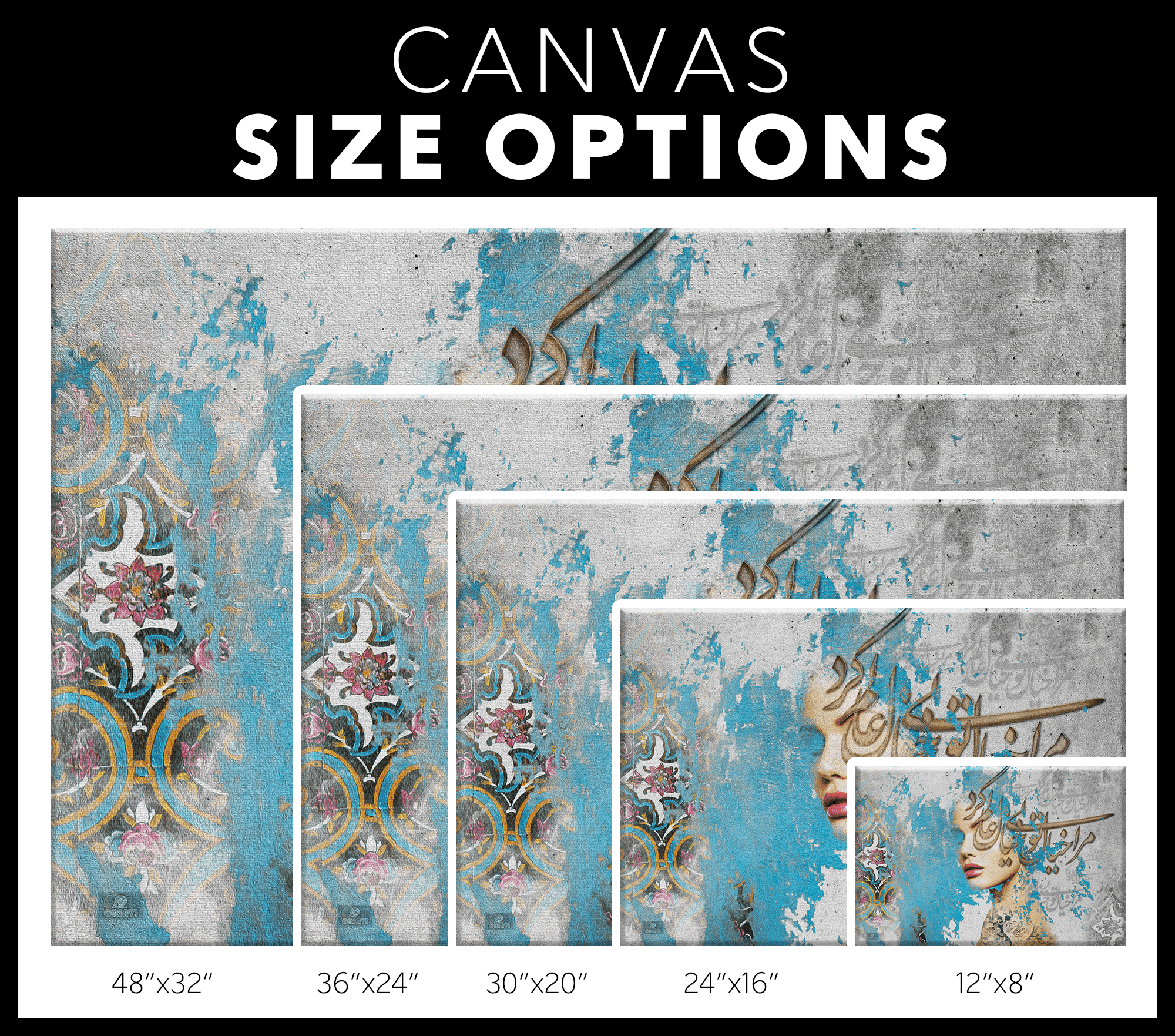 Dreaming of You | Persian Wall Art | Persian Home Wall Decor - ORIAVI