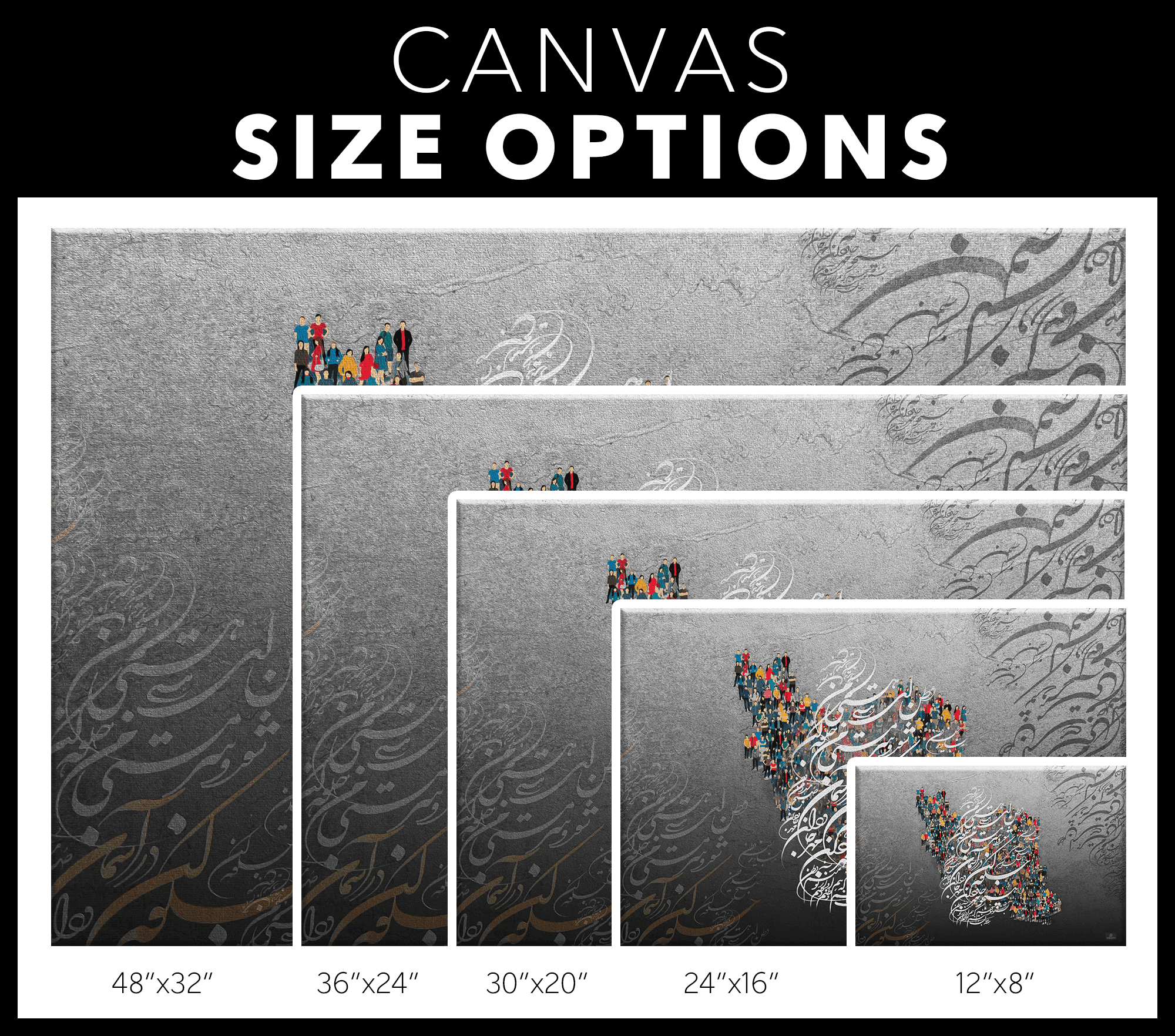 IRAN | Persian Wall Art | Persian Home Wall Decor - ORIAVI