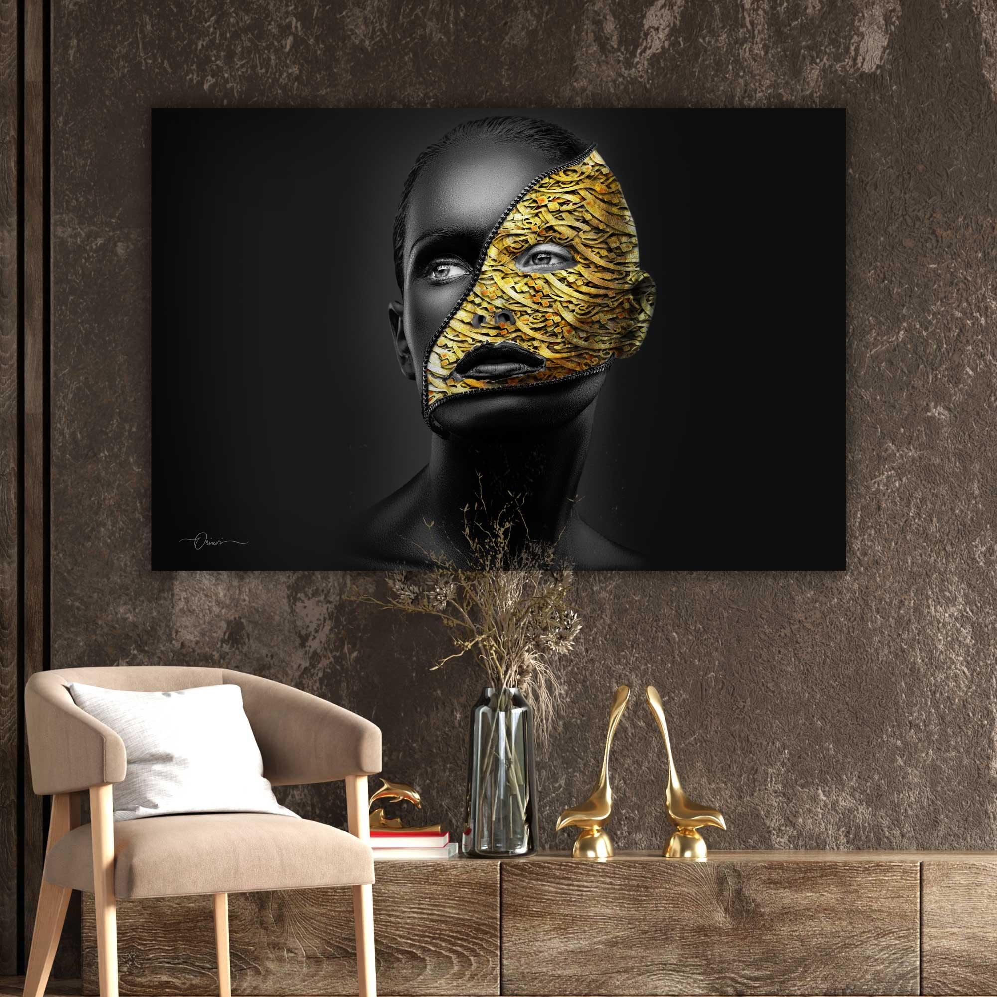 Custom Canvas (TADBIR) 56"X40" - ORIAVI