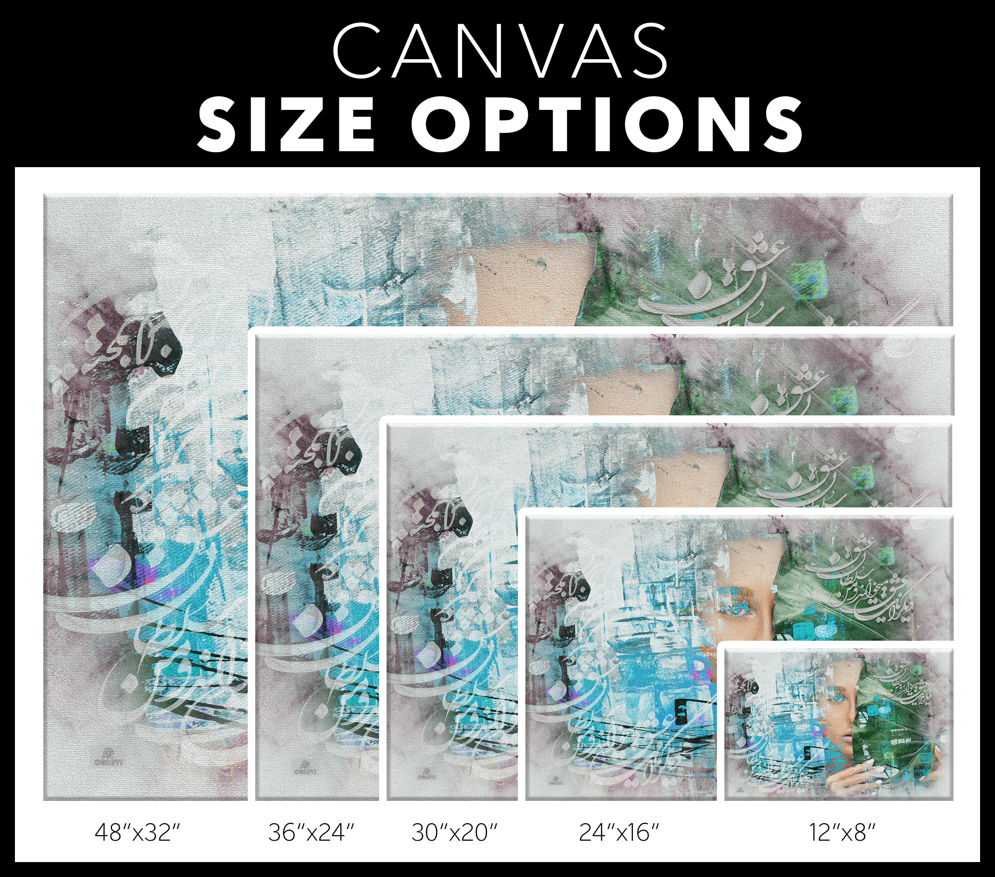 The KING of LOVE | Persian Wall Art | Persian Home Wall Decor - ORIAVI