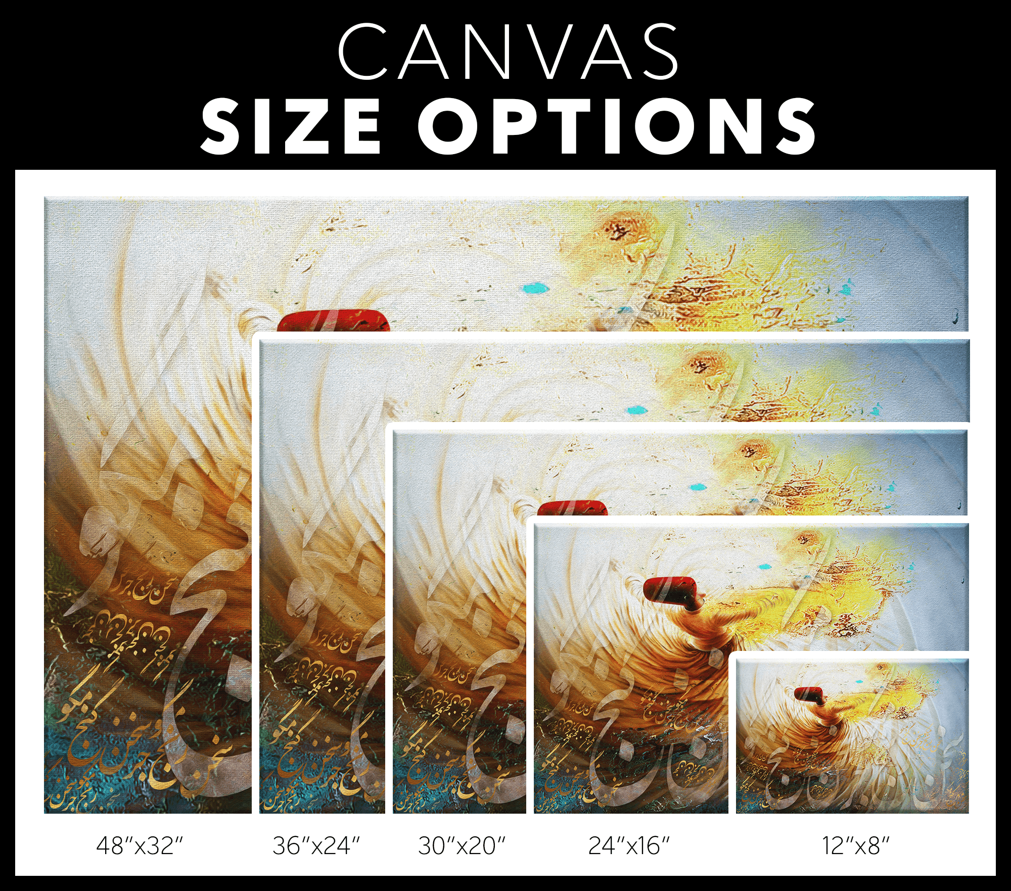 Just talk about the treasure | Persian Wall Art | Persian Home Wall Decor - ORIAVI