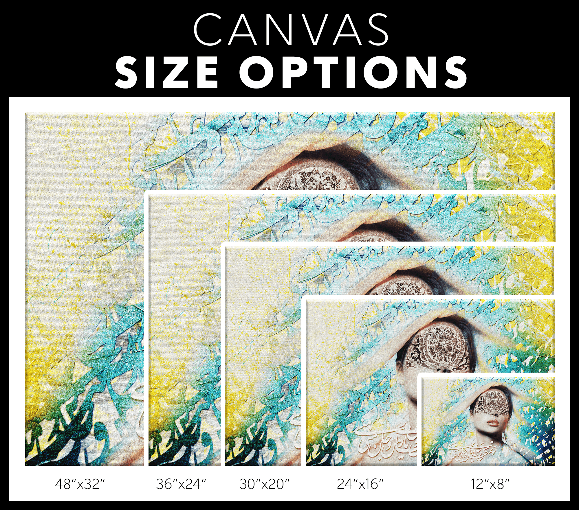 Jan e Mani | Persian Wall Art | Persian Home Wall Decor - ORIAVI