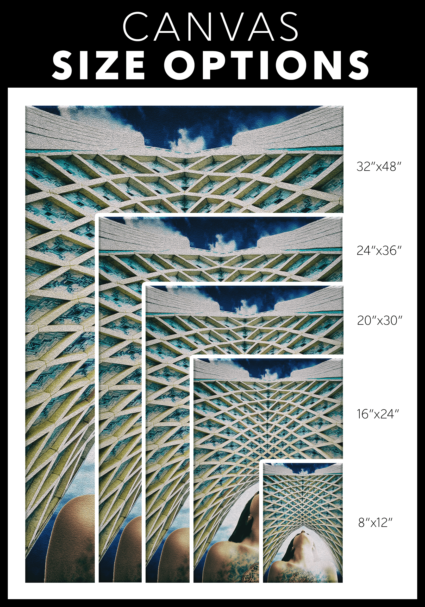 Our Azadi Tower Persian wall art, alternate artwork view 6
