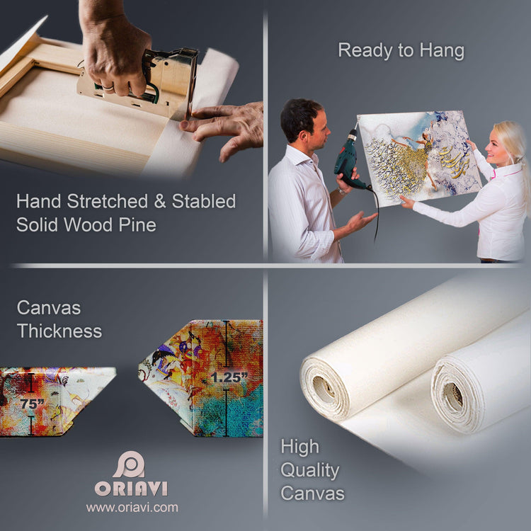 Custom Canvas 60"x40" (30"x40" ea.) - ORIAVI