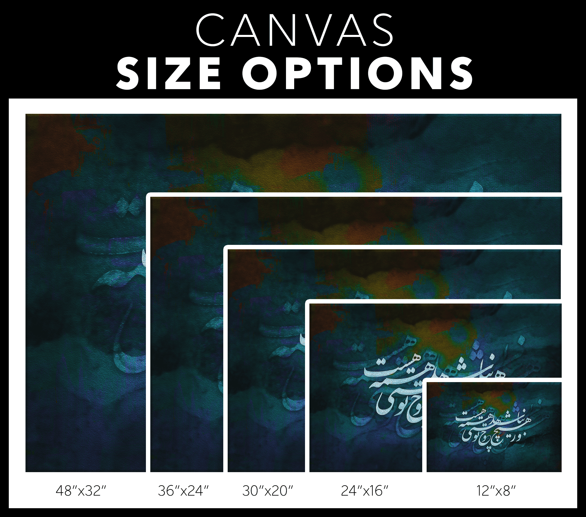 When You are with Me | Persian Wall Art | Persian Home Wall Decor - ORIAVI