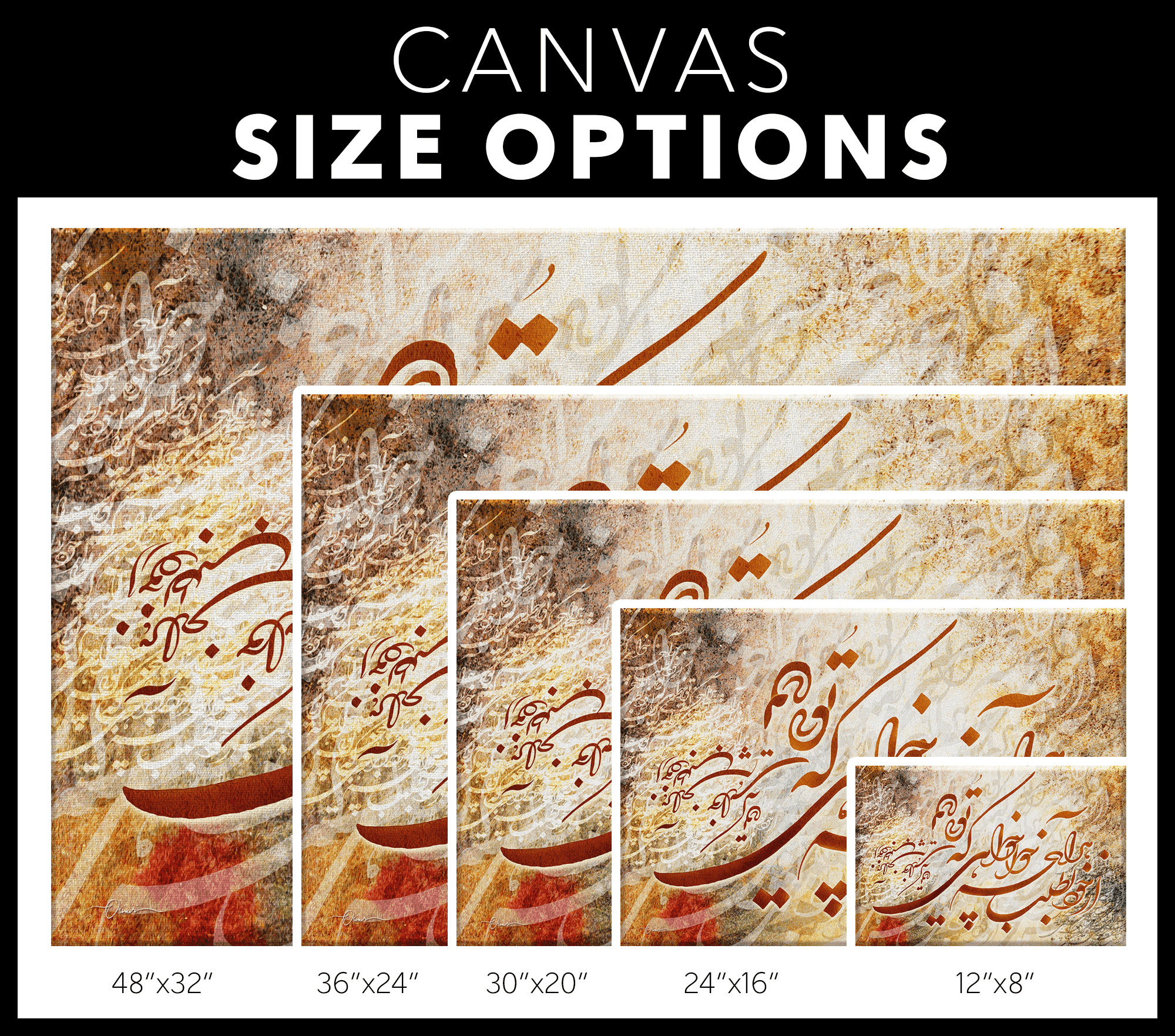 Look Inside Yourself | Persian Wall Art | Persian Home Wall Decor - ORIAVI