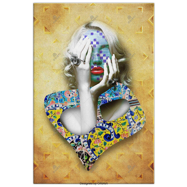 Don't See Anything | Persian Wall Art | Persian Home Wall Decor - ORIAVI
