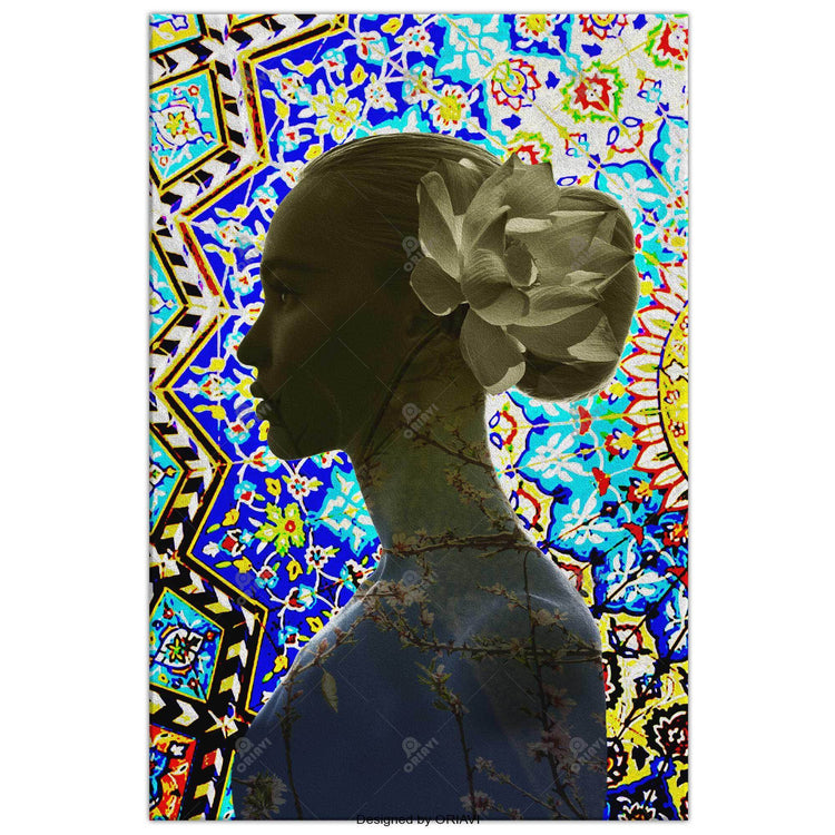 Spring Blossoms | Persian Wall Art | Persian Home Wall Decor - ORIAVI