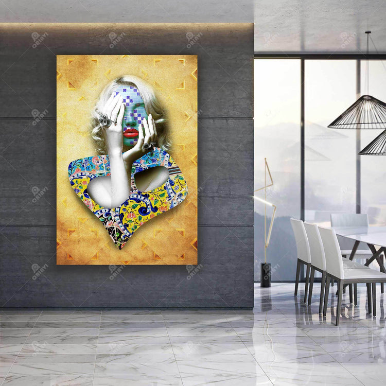 Don't See Anything | Persian Wall Art | Persian Home Wall Decor - ORIAVI