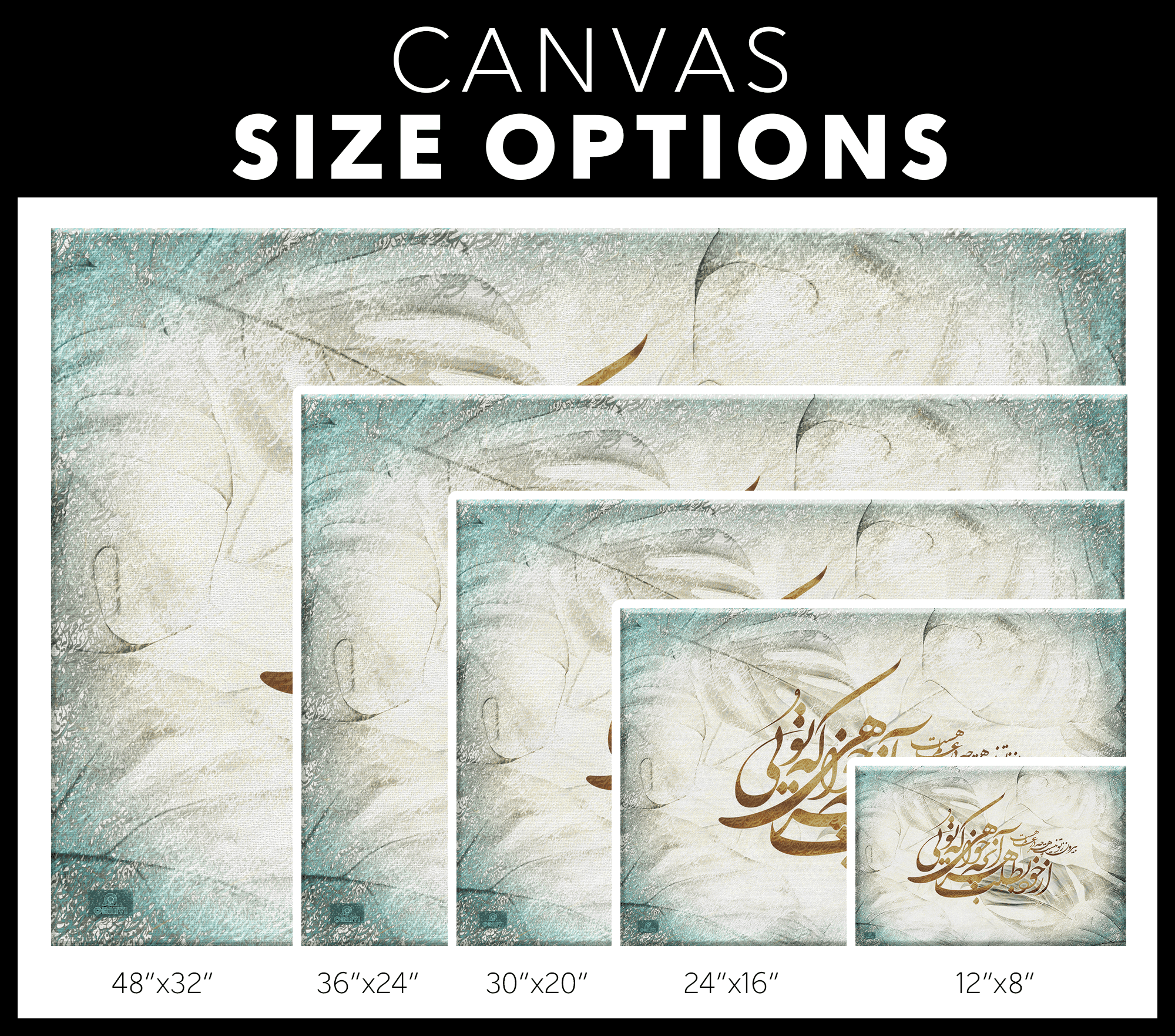 Look Inside Yourself | Persian Wall Art | Persian Home Wall Decor - ORIAVI