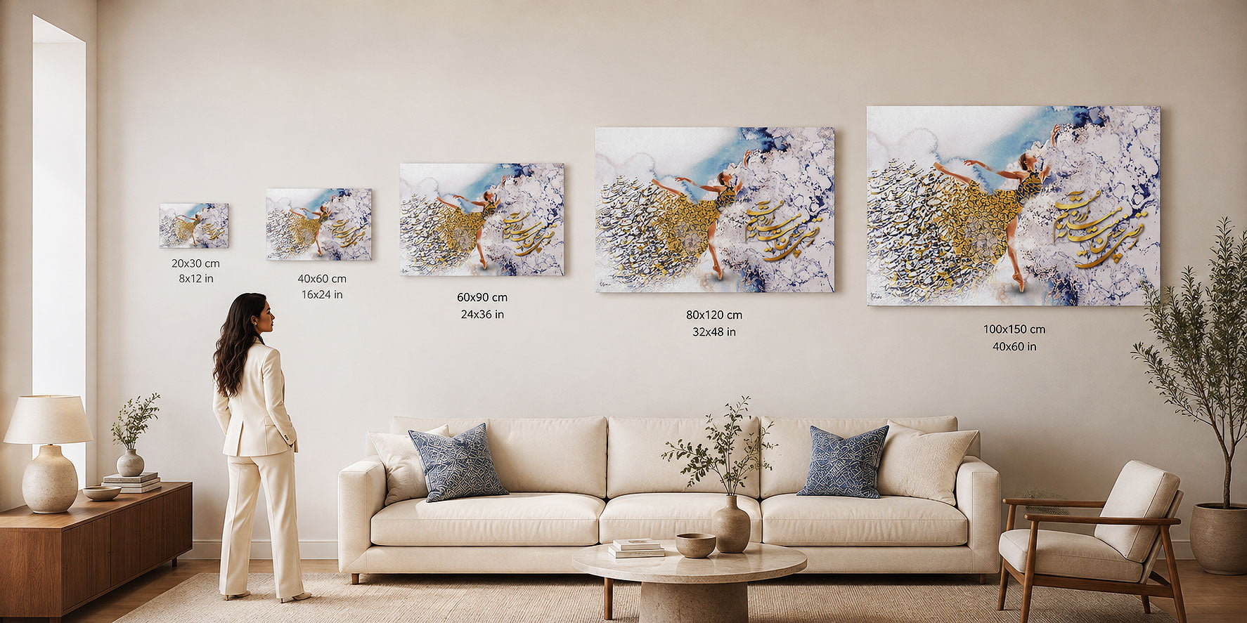 How to Choose the Right Wall Art Size