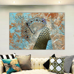 I Love Iran — Azadi Tower Persian Calligraphy Canvas