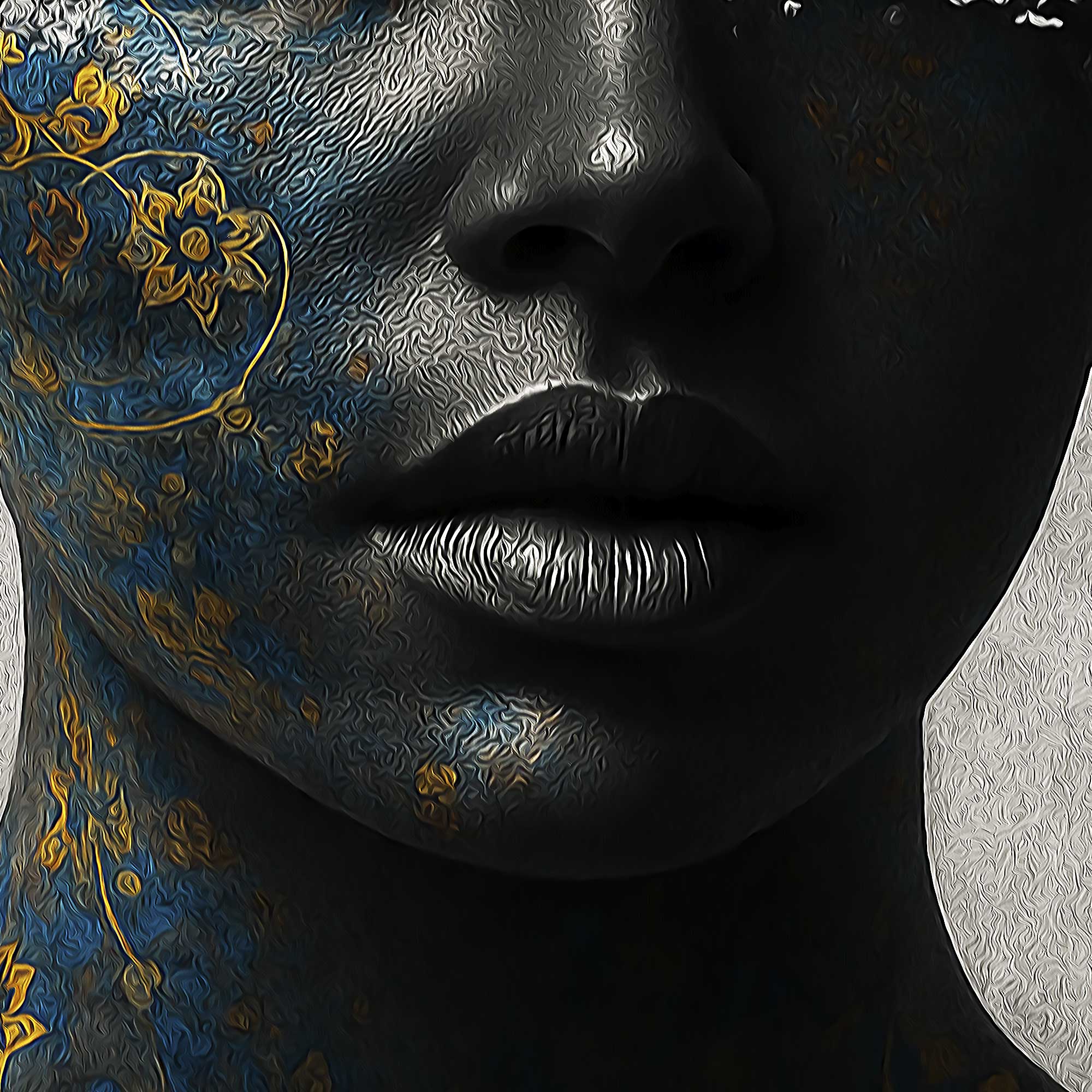 You Are My Life and World Persian wall art, alternate artwork view 3