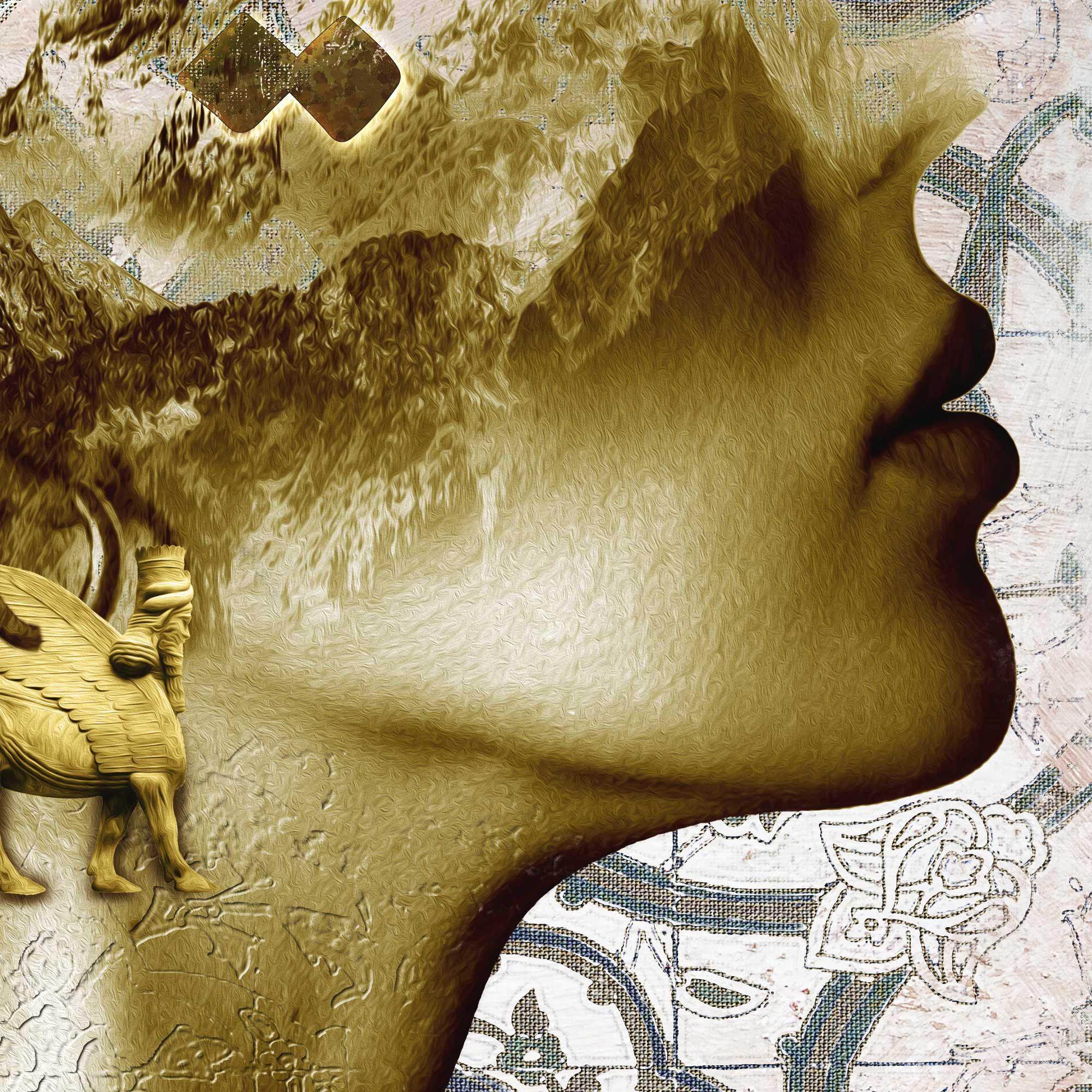 Life Is the Only Stage Persian wall art, alternate artwork view 2
