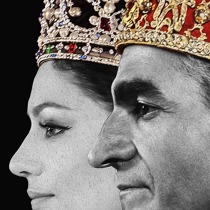 Pahlavi Royal Family | Persian Wall Art Print