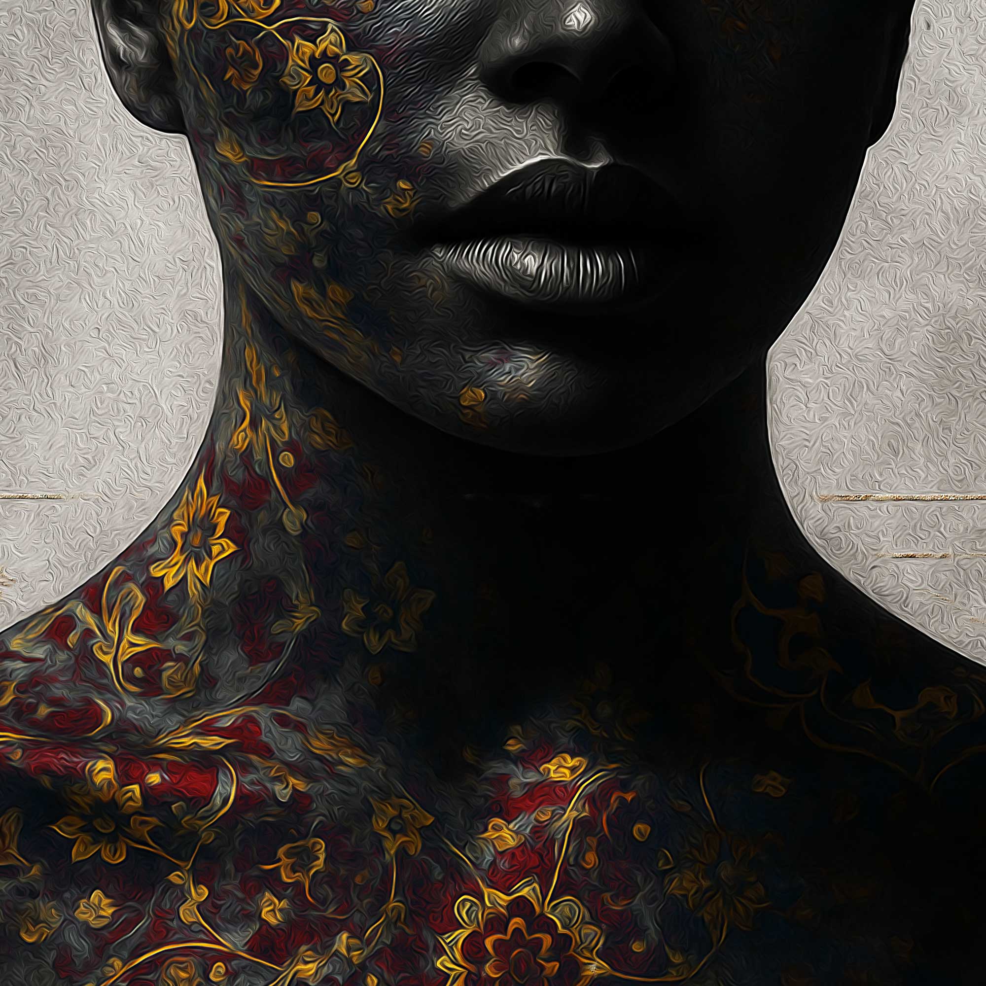 تا نشوی مست خدا غم نشود از تو جدا | Persian Kalligraphy Wall Art