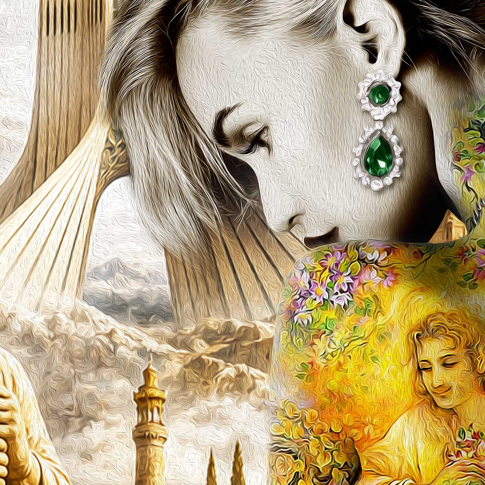 My Iran Persian wall art, alternate artwork view 3