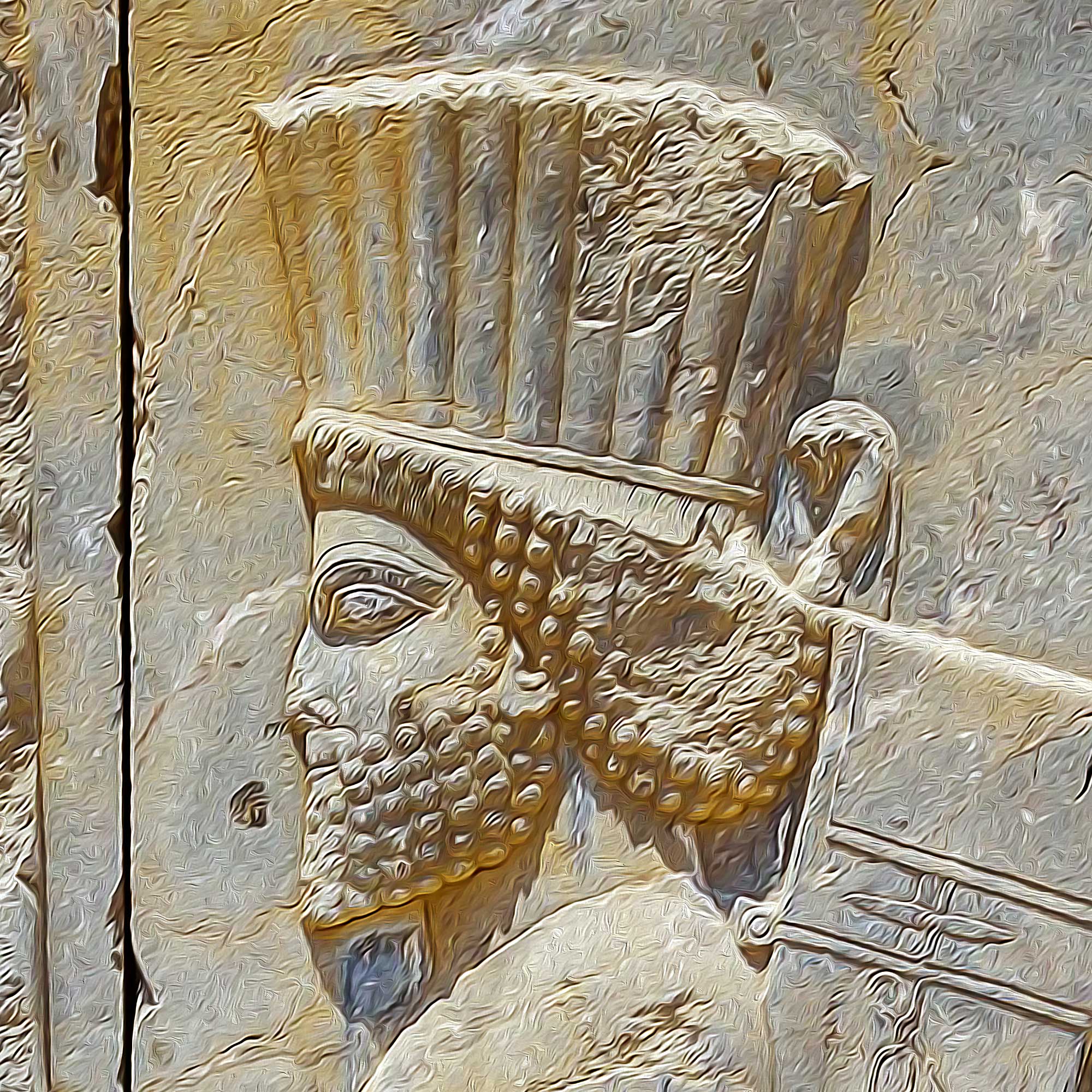 Pahlavi Royal Family - Cho IRAN nabashad | Traditional Persian Calligraphy Wall Art