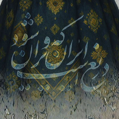 دریغ‌ست ایران که ویران شود | Persian Wall Art | Persian Art