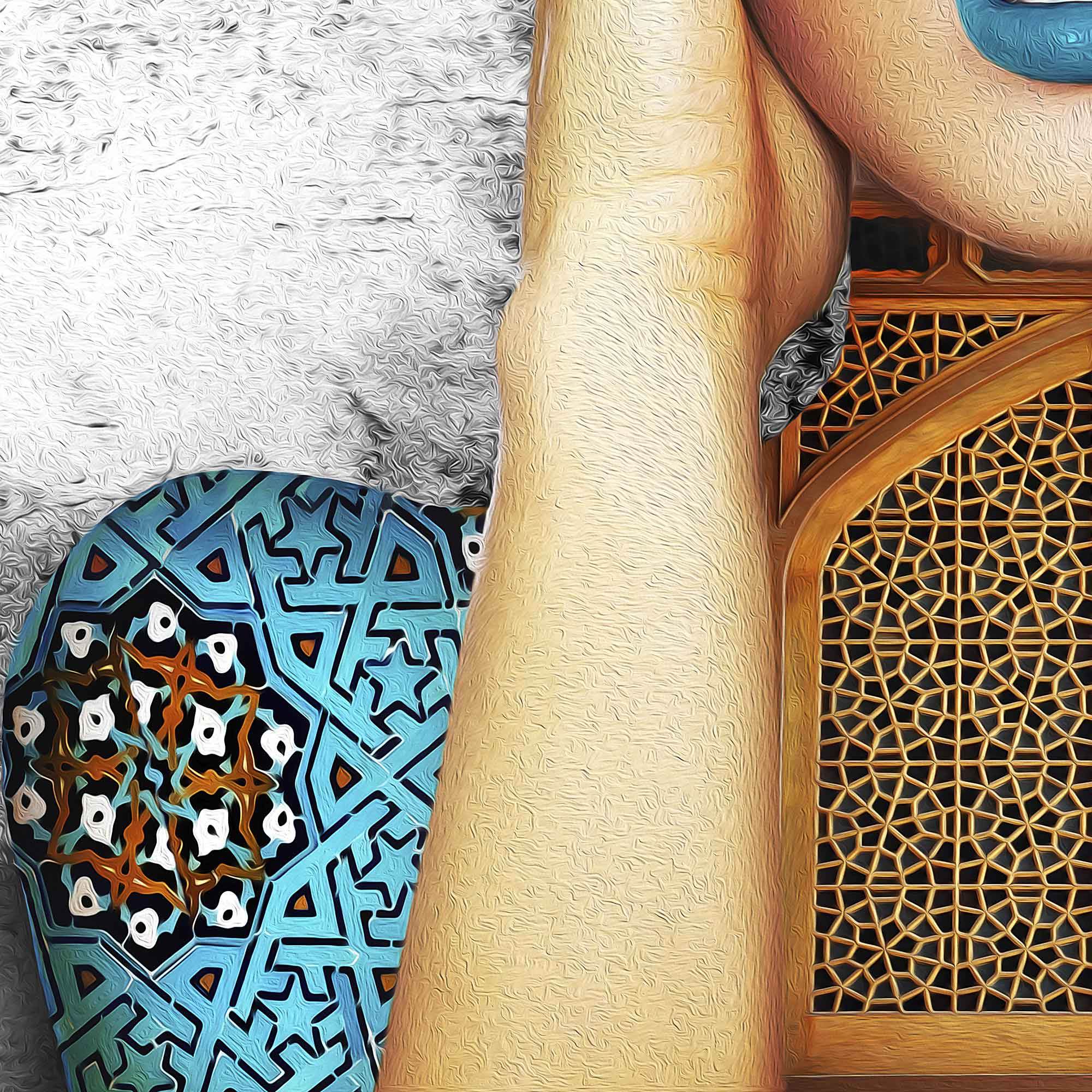 You are among the Heart | Persian Calligraphy Wall Art - ORIAVI