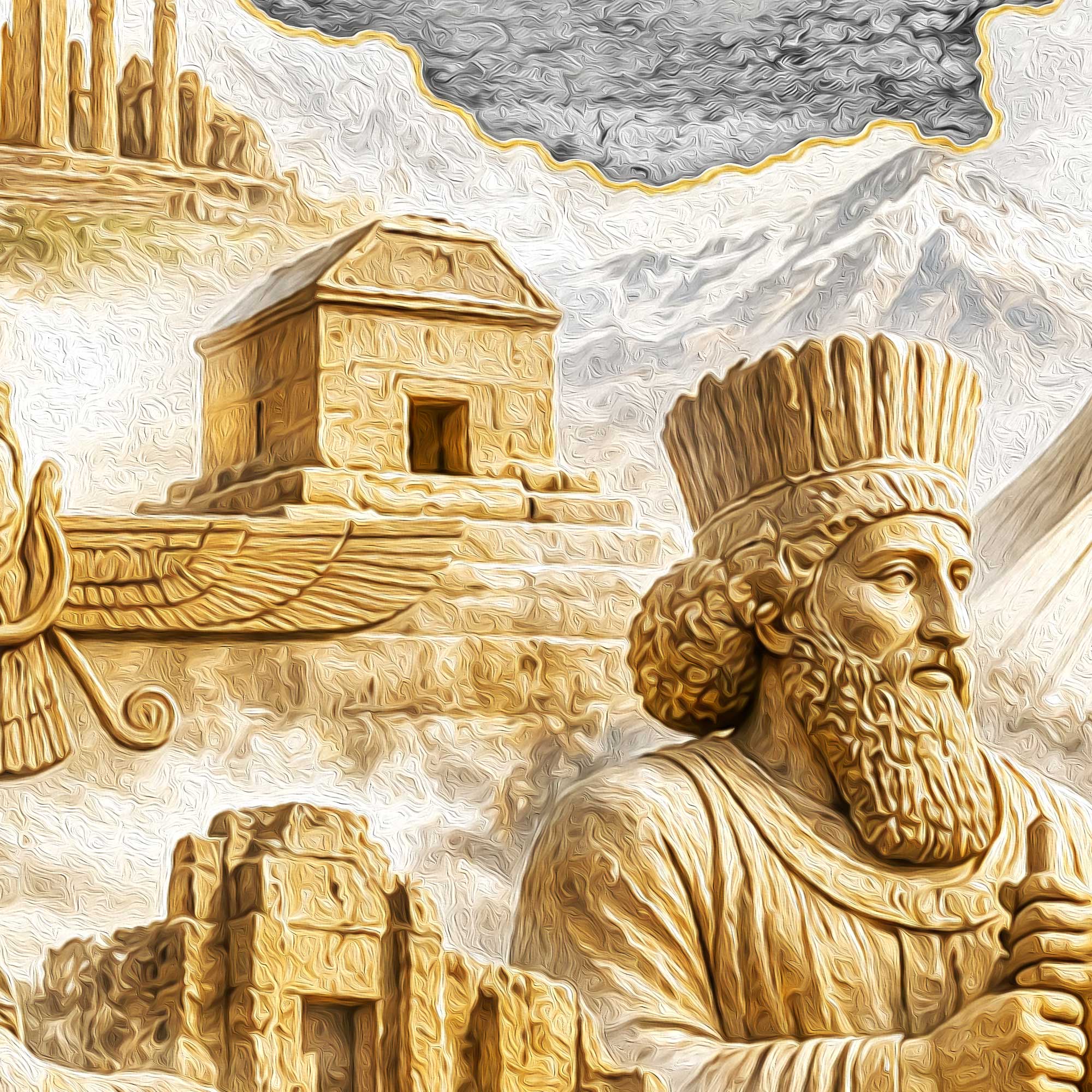 My Iran Persian wall art, alternate artwork view 4