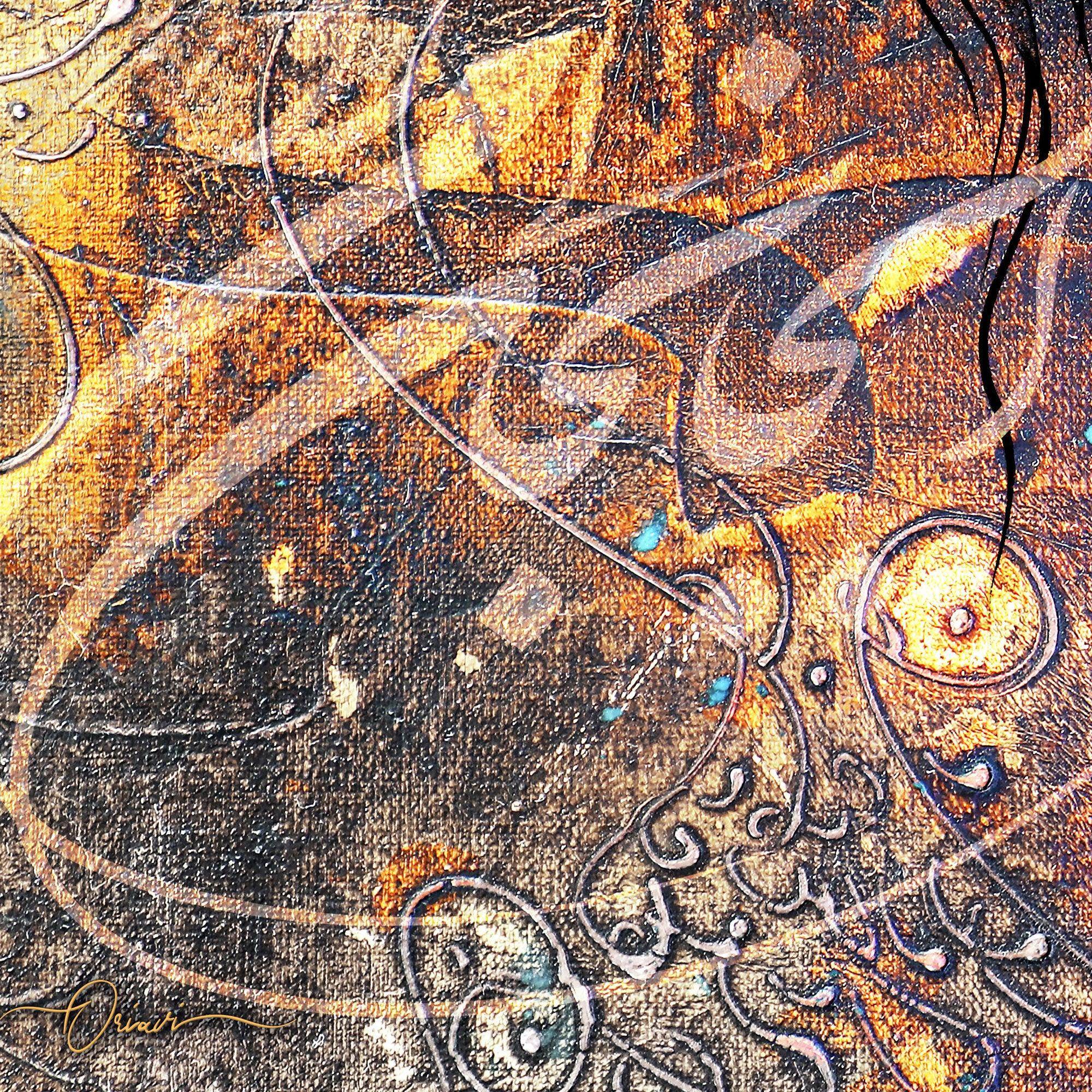 O My Soul, Do Not Go Without Me Persian wall art, alternate artwork view 4