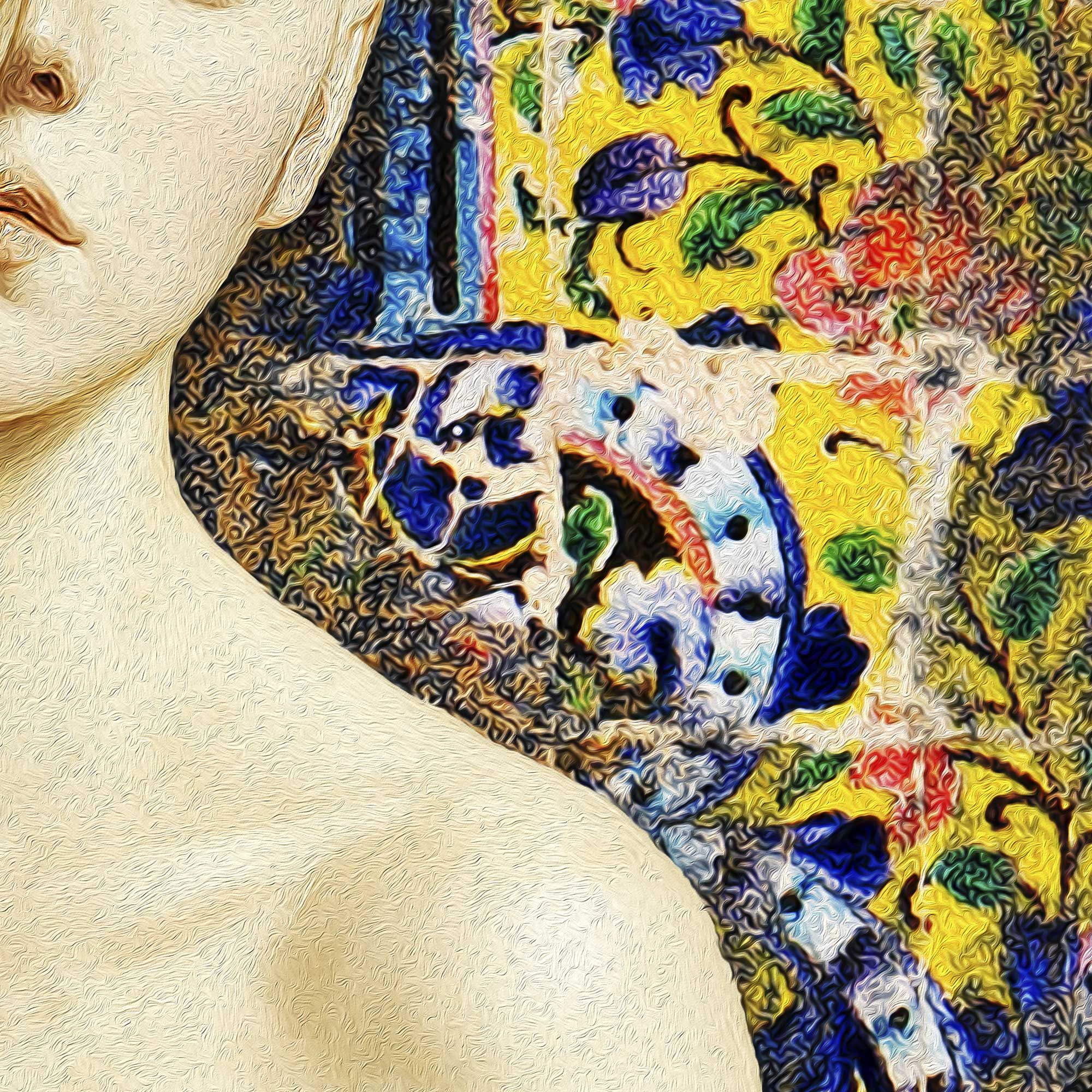 Ask Yourself Whatever You Want Persian wall art, alternate artwork view 5