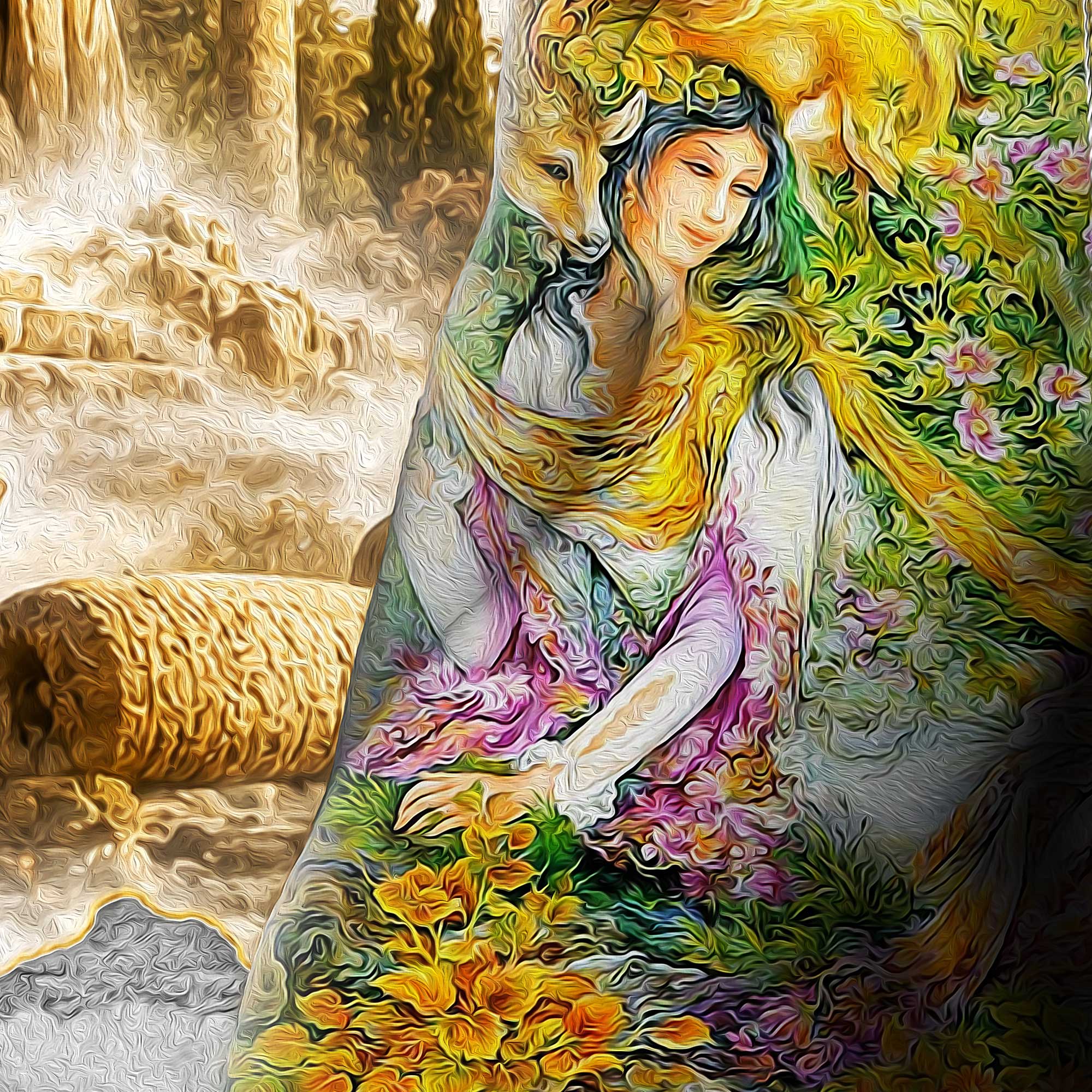 My Iran Persian wall art, alternate artwork view 5