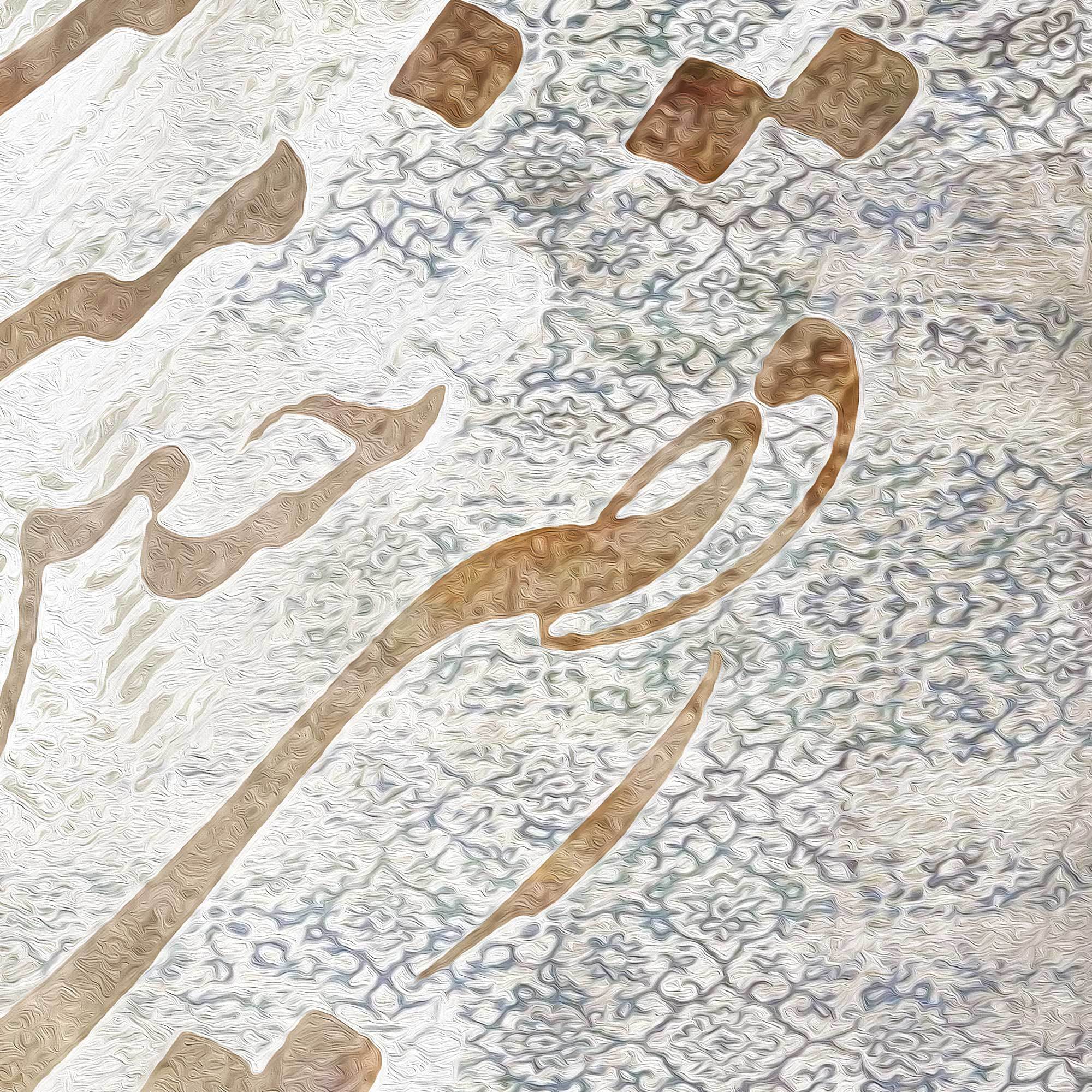 Dance is my Desire (3 Piece) | Persian Modern Calligraphy Wall Art - ORIAVI