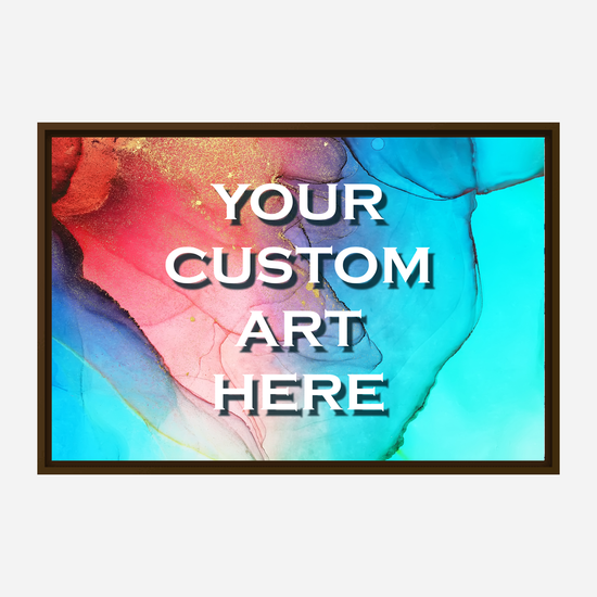 Custom Canvas With Floater Frame 120x80