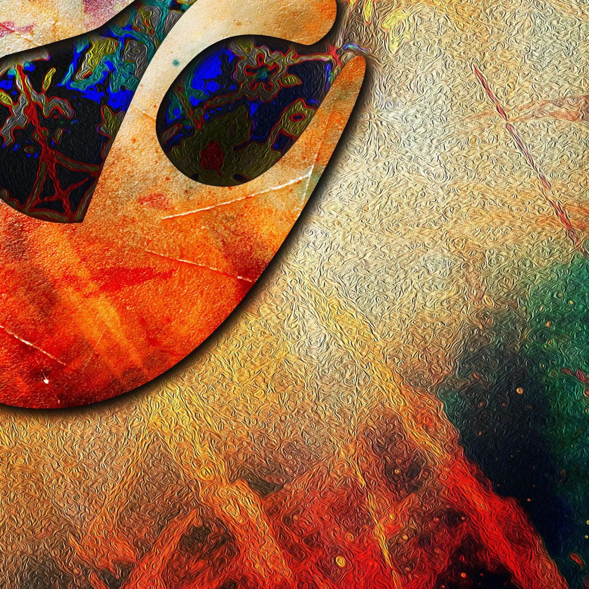 Ashegh Persian wall art, alternate artwork view 2